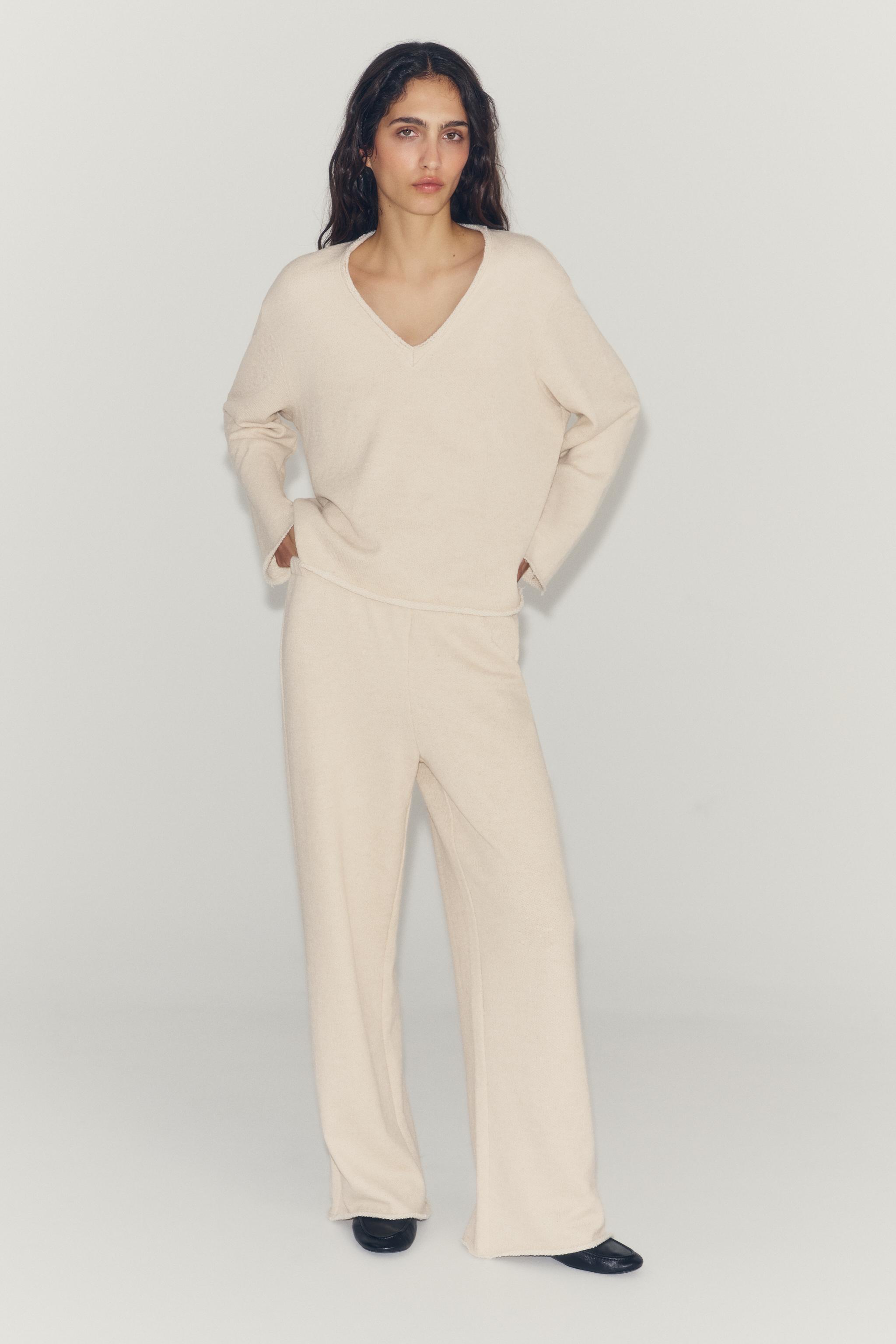 ФАКТУРНЫЕ БРЮКИ — ZARA