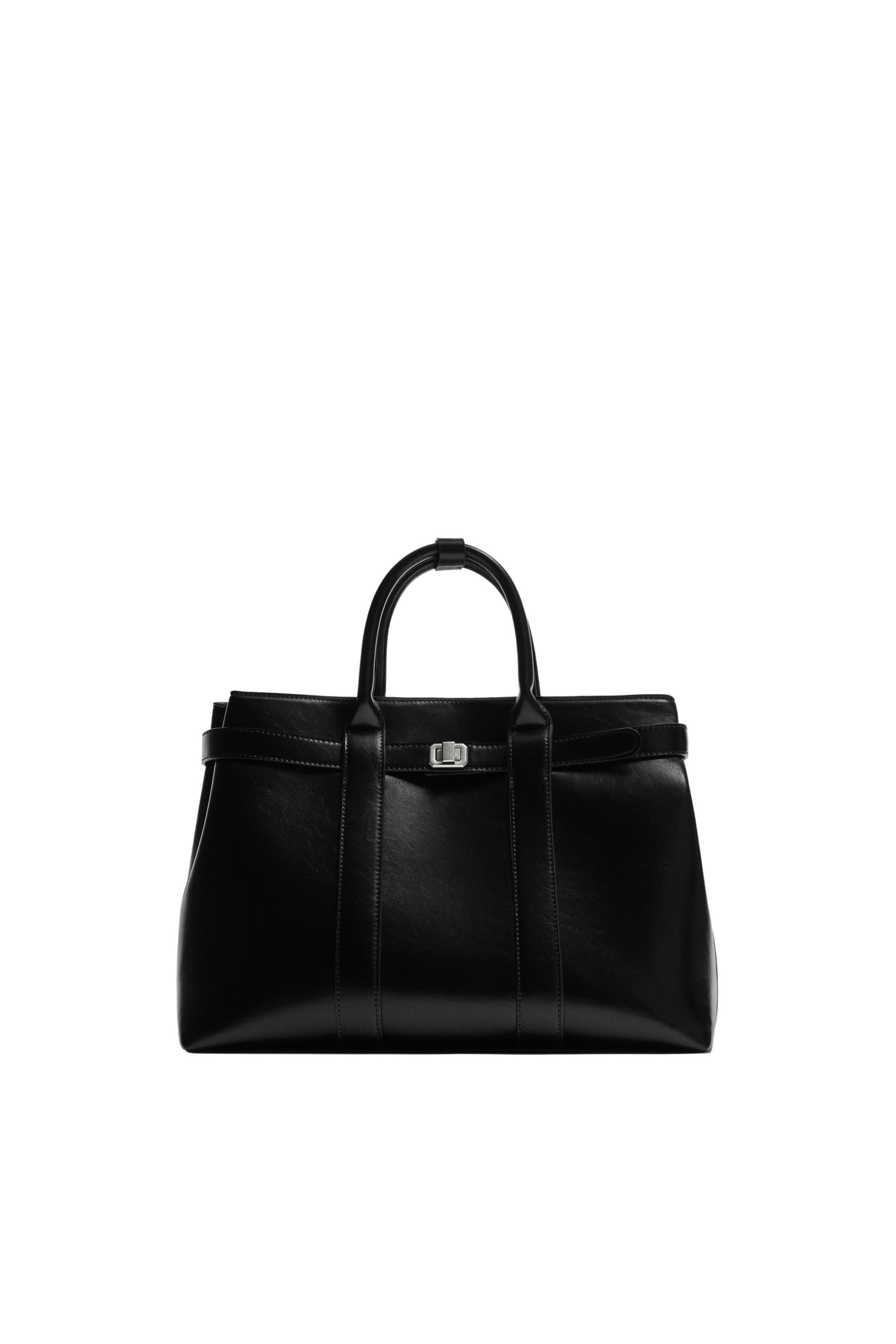 СУМКА С ДЕКОРАТИВНЫМ РЕМНЕМ — ZARA