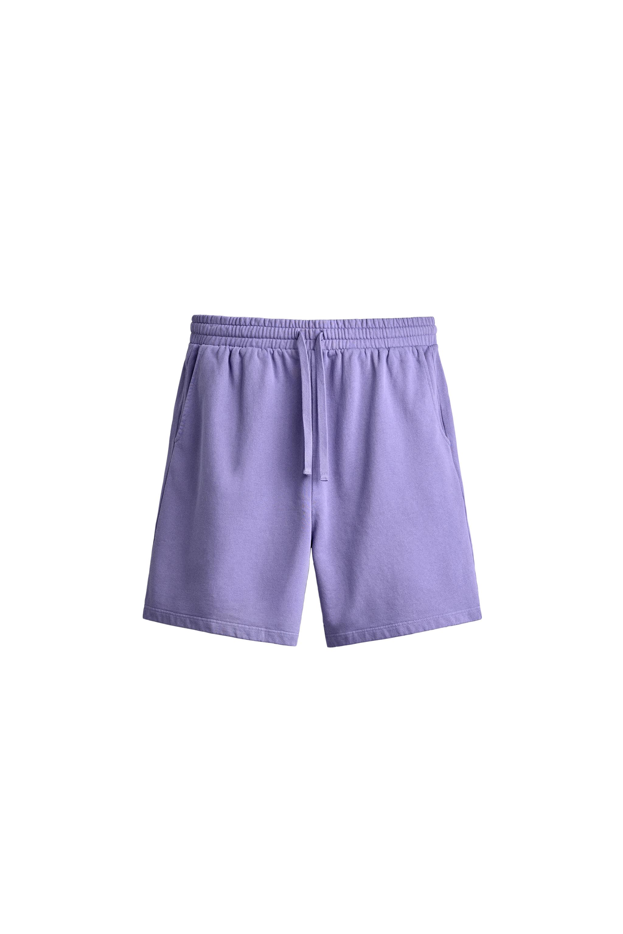 Базовые потёртые бермуды-джоггеры — ZARA