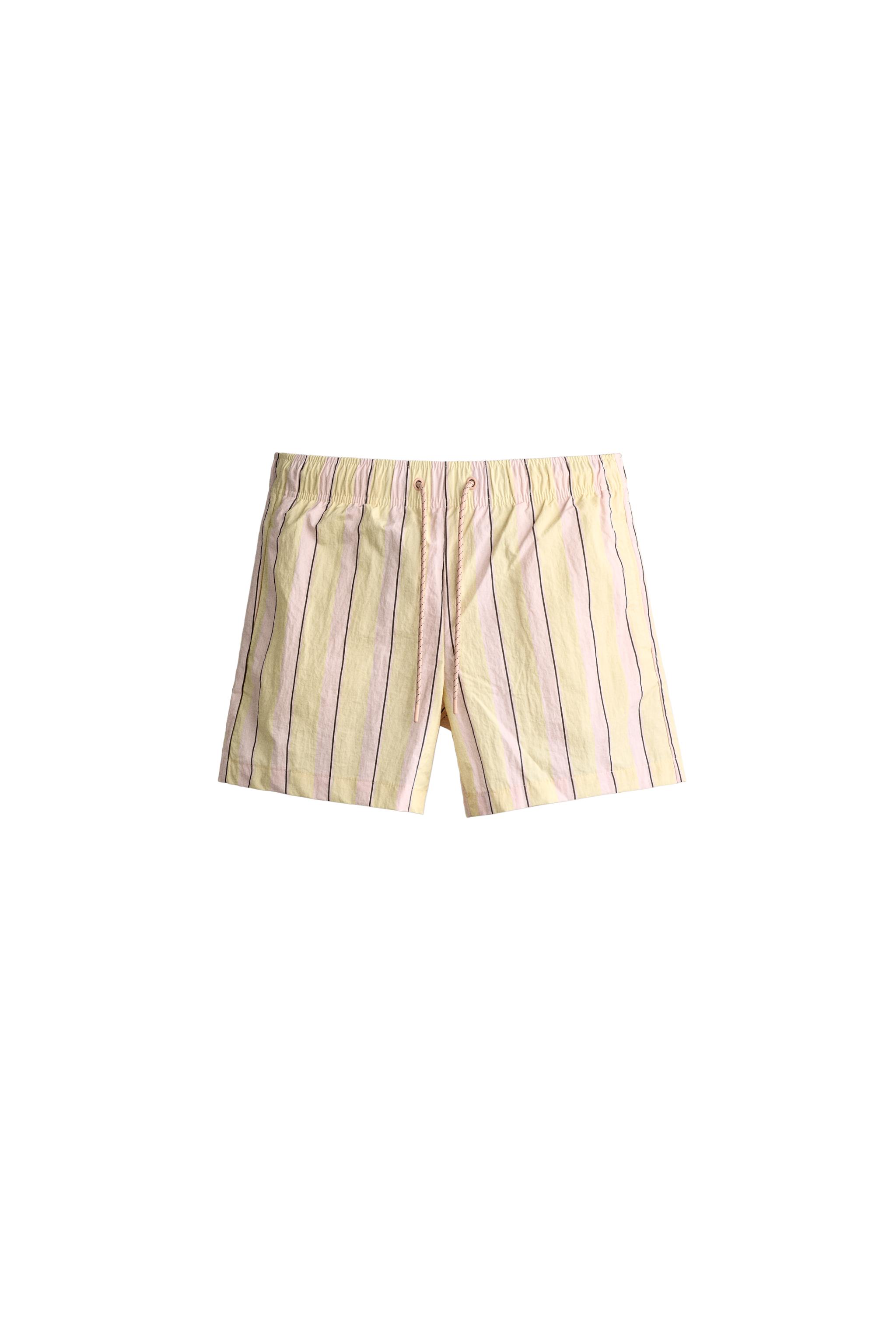 ПЛАВКИ СРЕДНЕЙ ДЛИНЫ В ПОЛОСКУ — ZARA