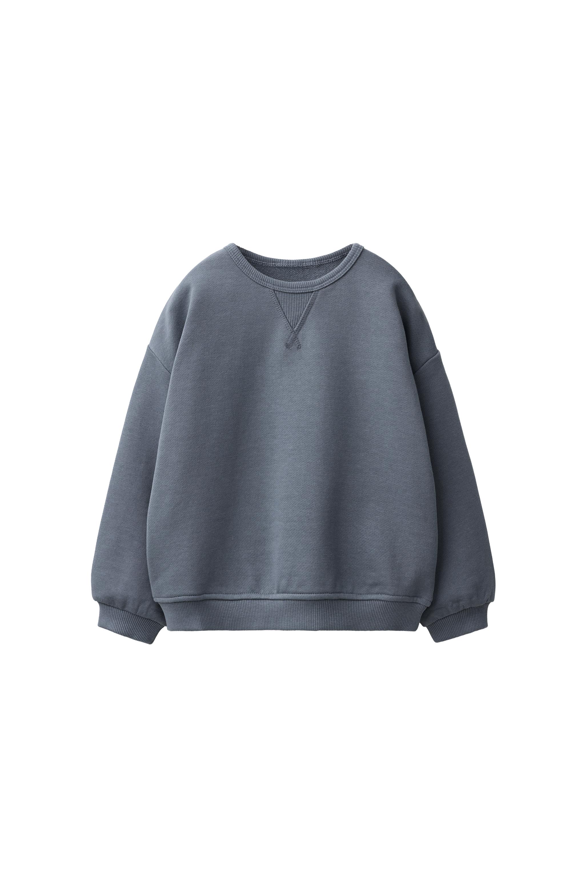 Свитшот однотонный — ZARA