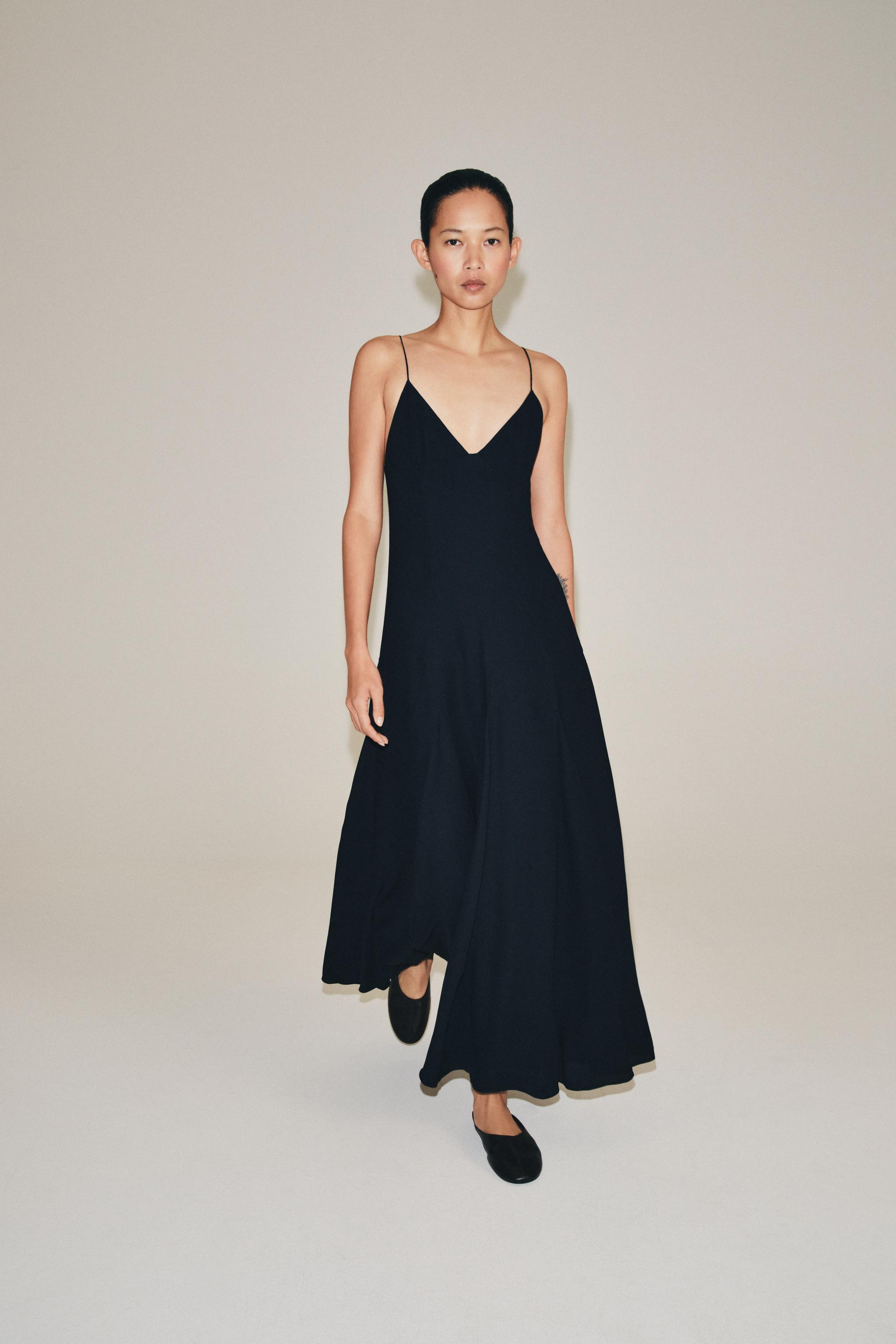 Платье-комбинация ZW COLLECTION — ZARA