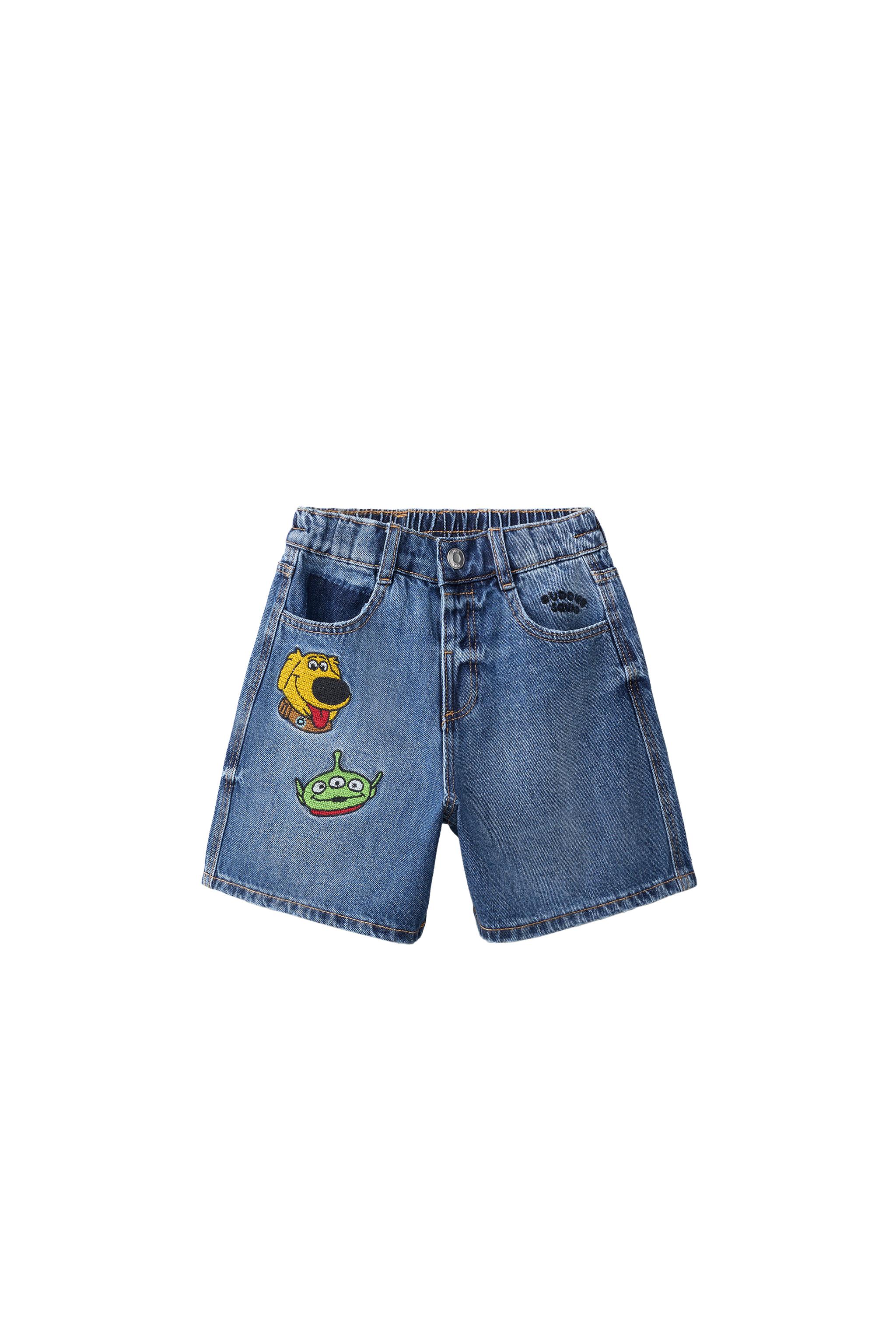 Бермуды из денима DISNEY PIXAR — ZARA
