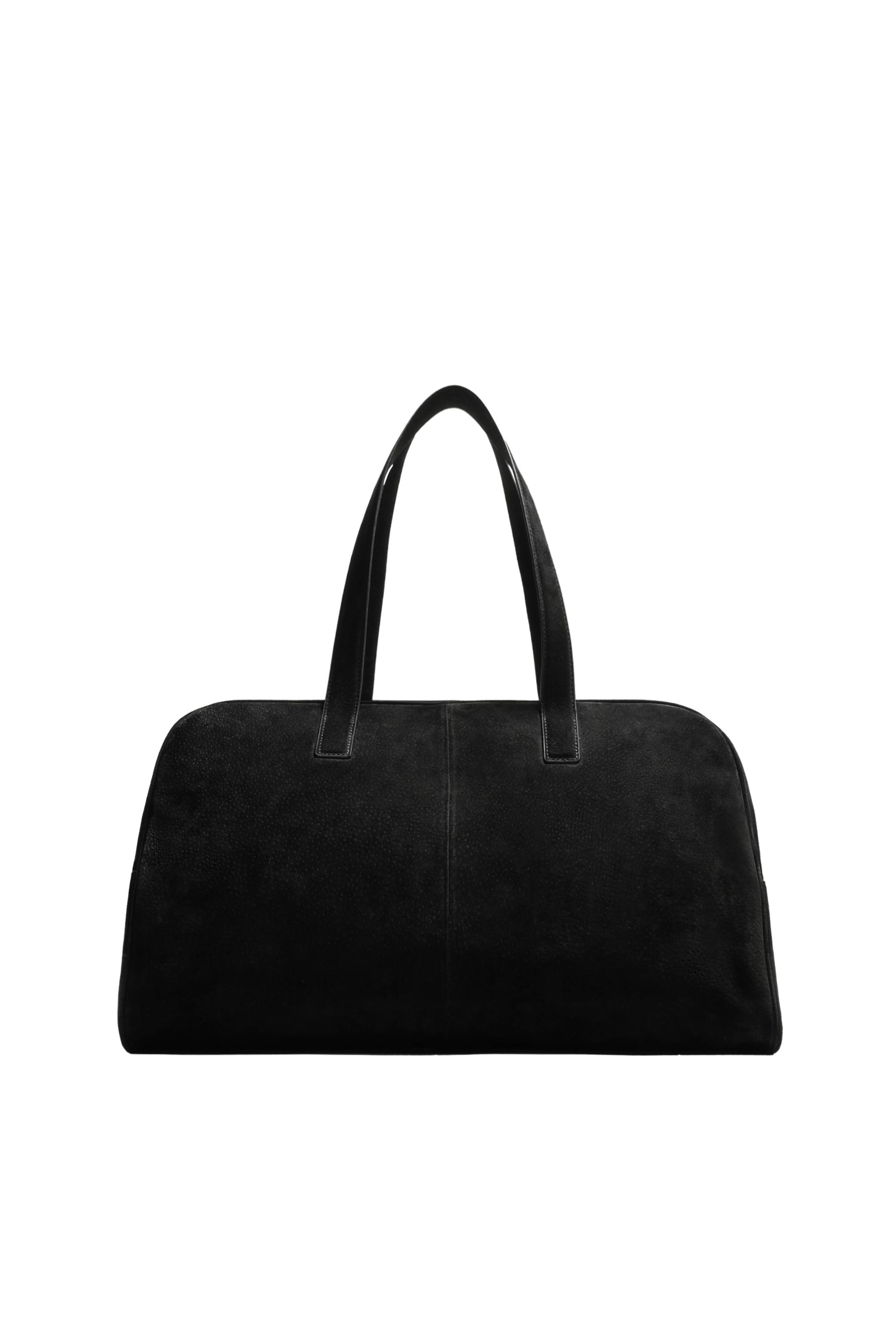 Кожаная дорожная сумка — ZARA