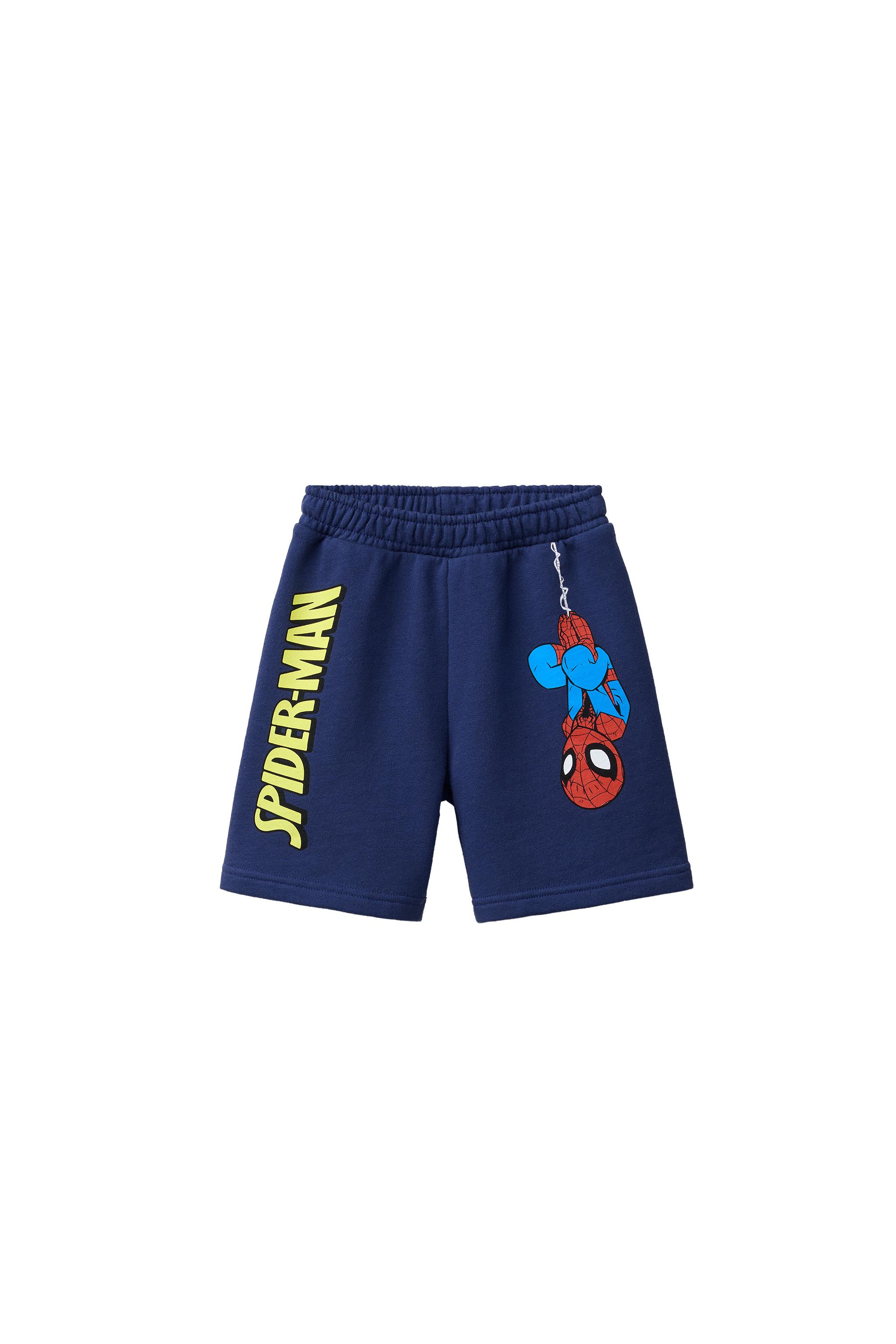 Бермуды из плюша SPIDER-MAN © MARVEL — ZARA