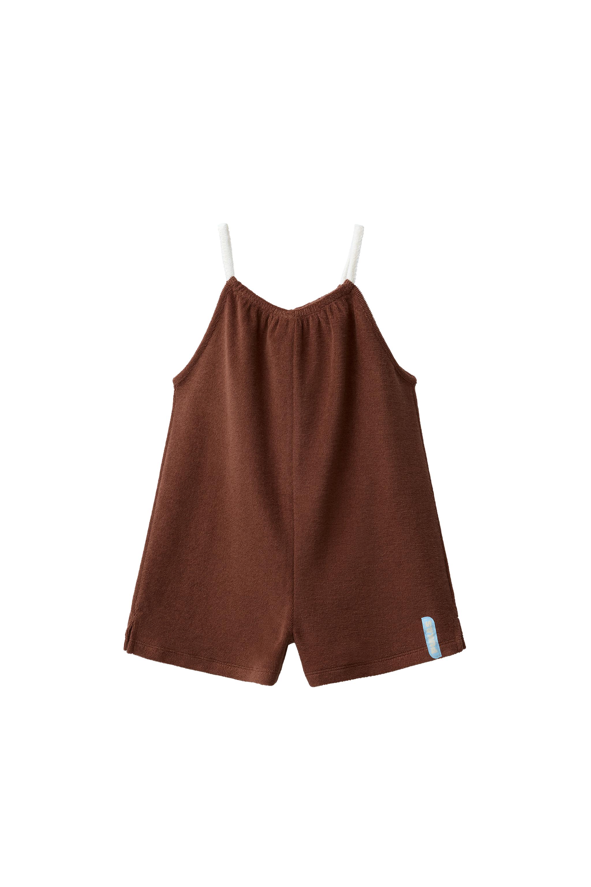 КОРОТКИЙ КОМБИНЕЗОН ИЗ МАХРОВОЙ ТКАНИ PUKAS SURF — ZARA