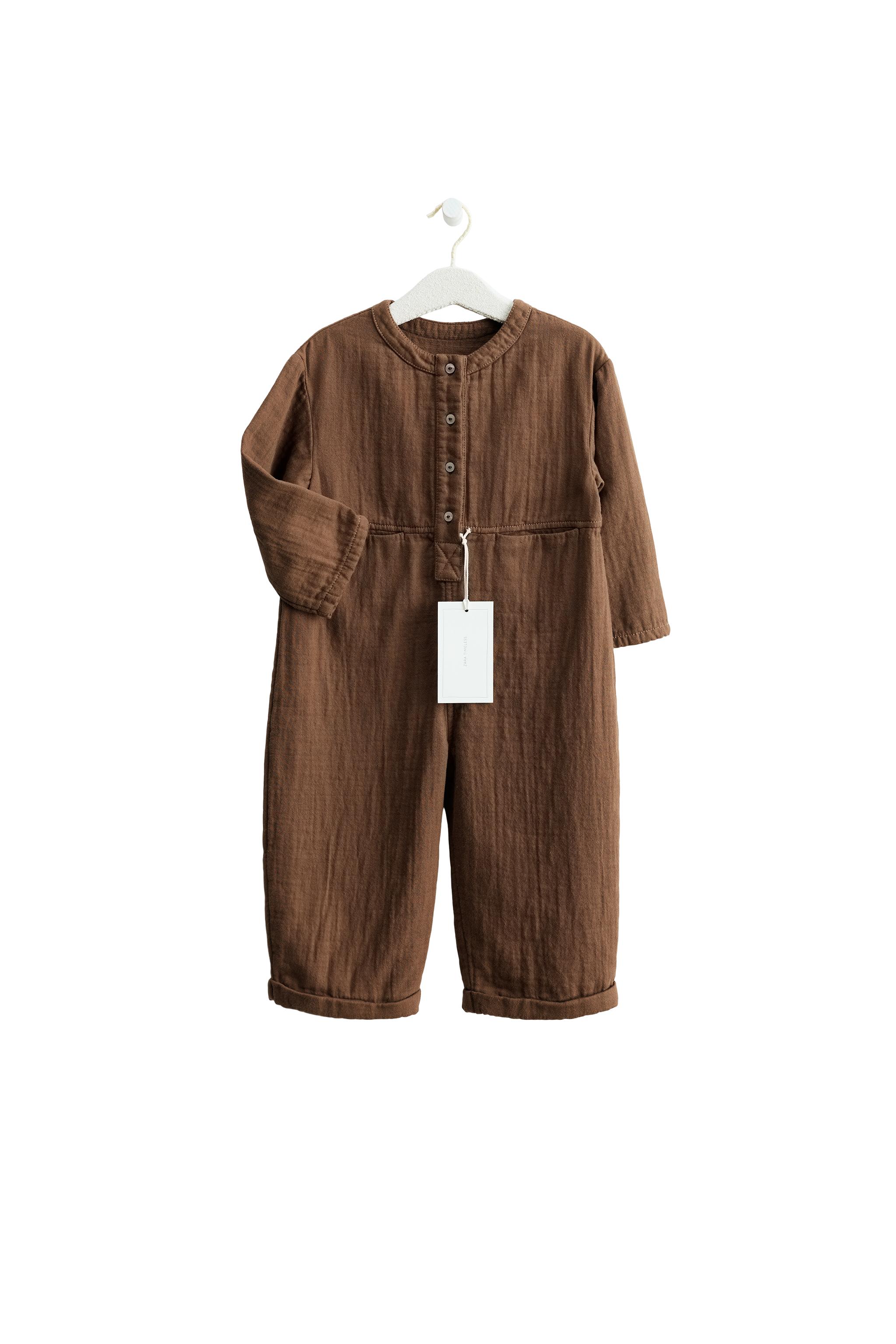 Комбинезон на пуговицах с длинными рукавами из линейки TIMELESS — ZARA