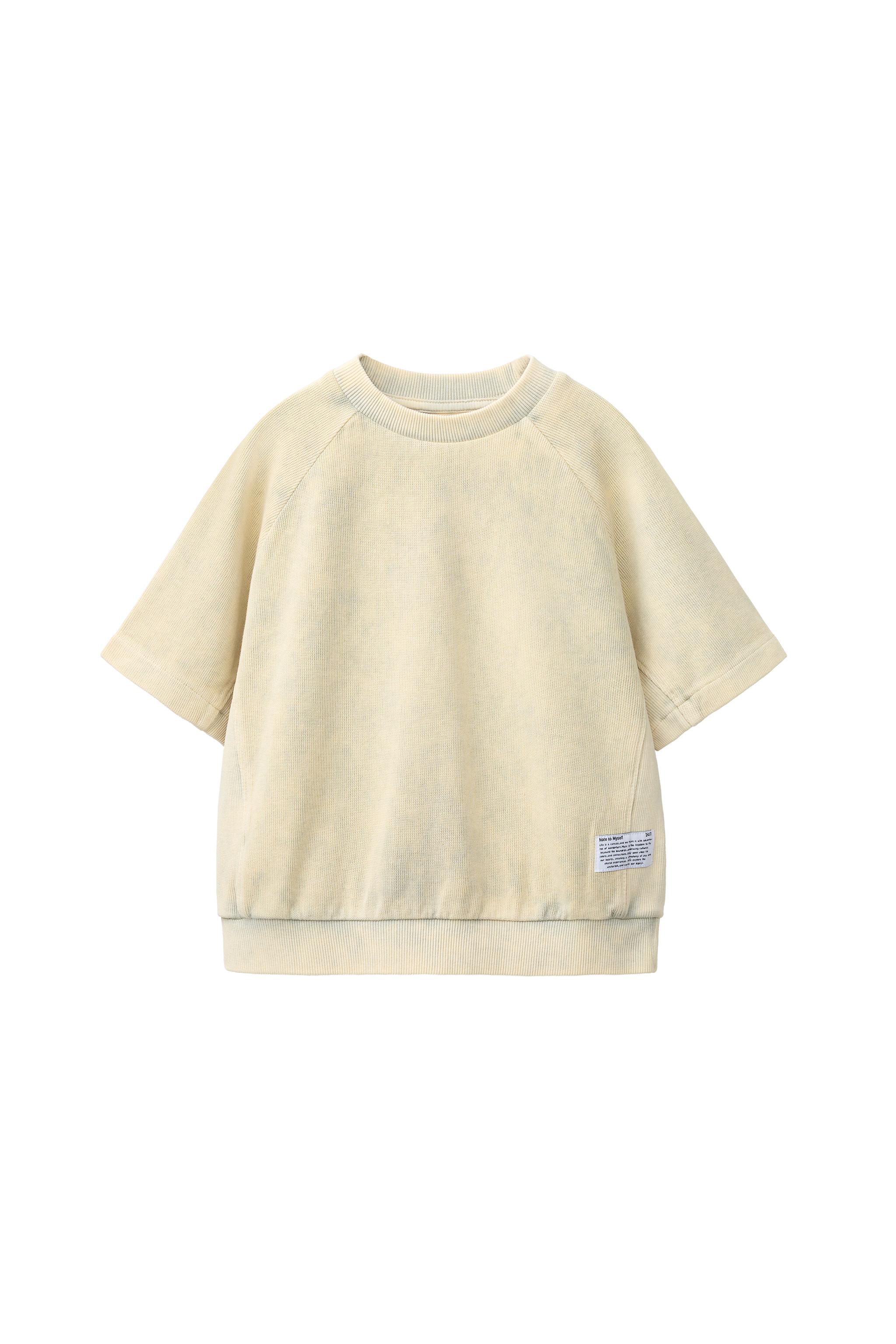 ФУТБОЛКА GARMENT DYE — ZARA