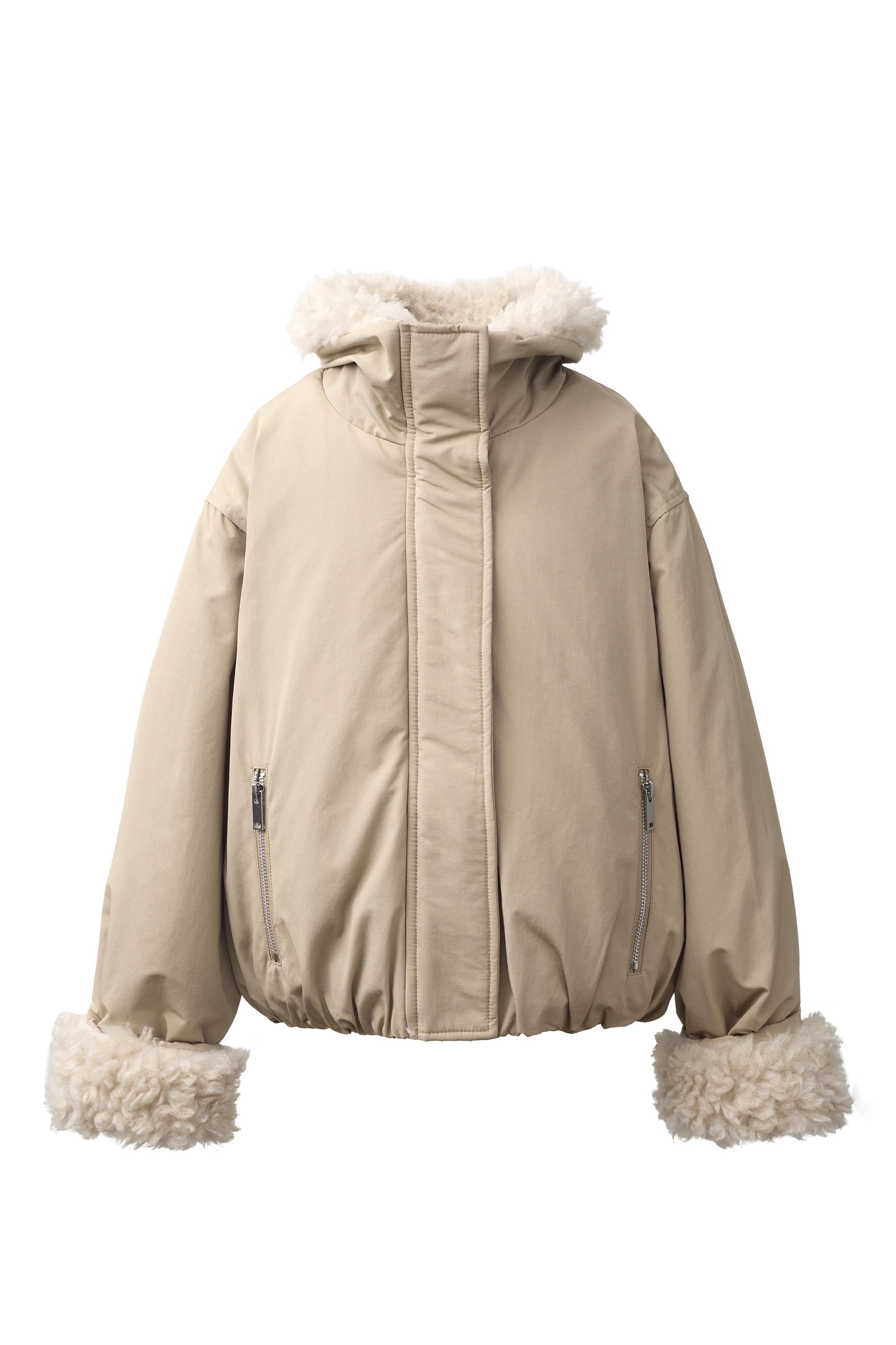 Куртка из искусственного меха — ZARA