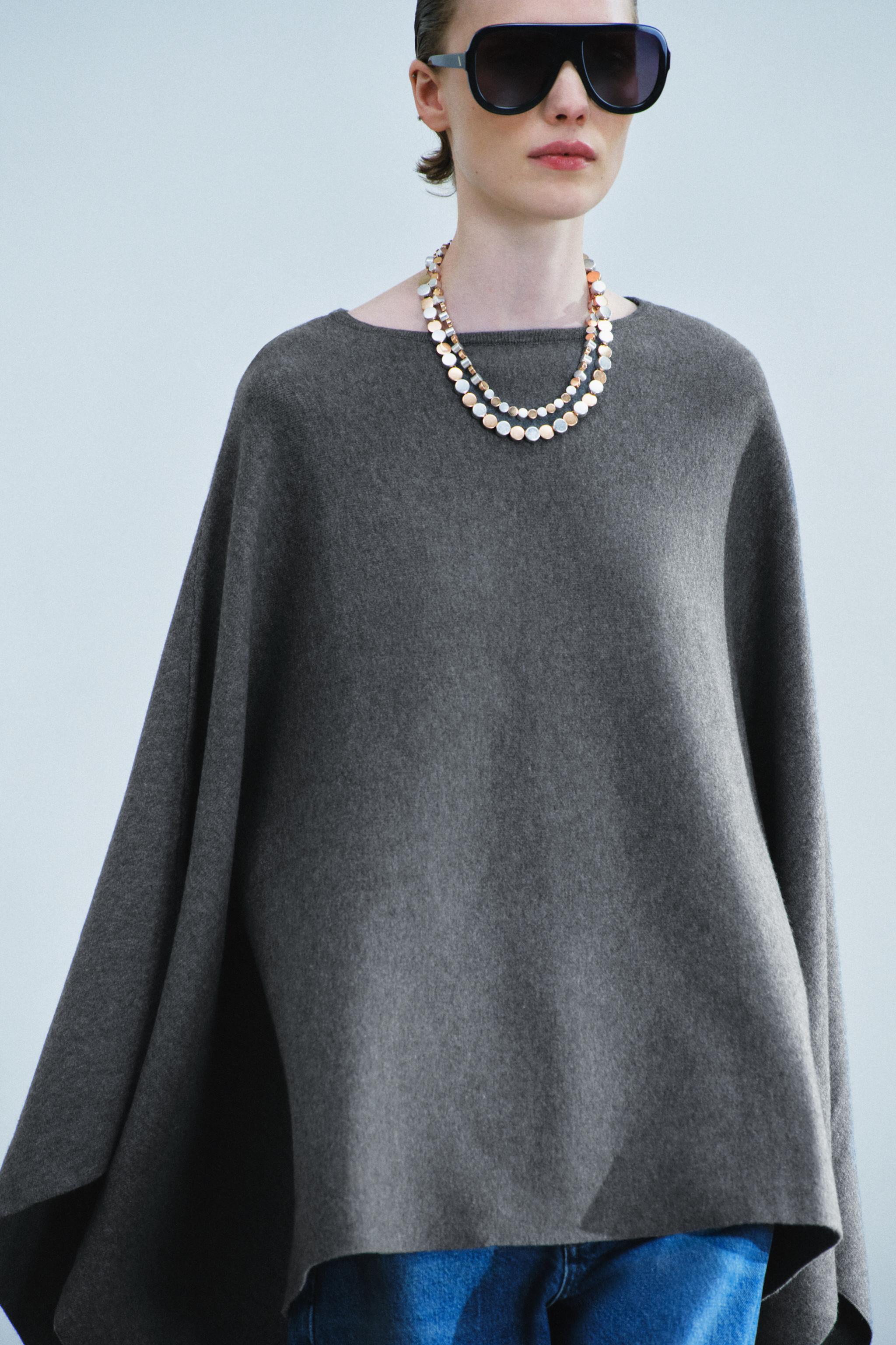 PACK OF 2 COMBINED CIRCULAR PIECE NECKLACES — ZARA