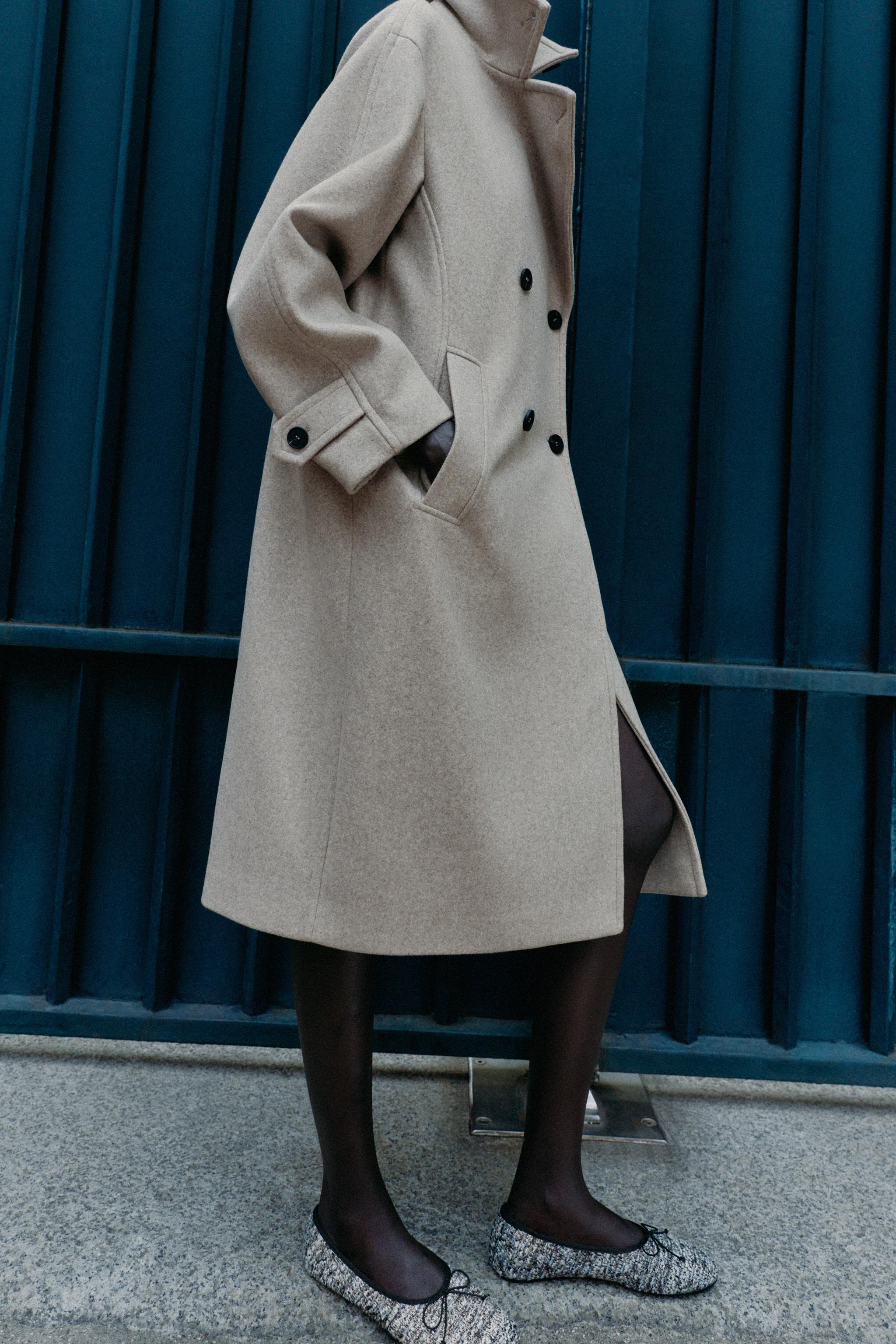 ТЕКСТИЛЬНЫЕ БАЛЕТКИ С БАНТОМ — ZARA