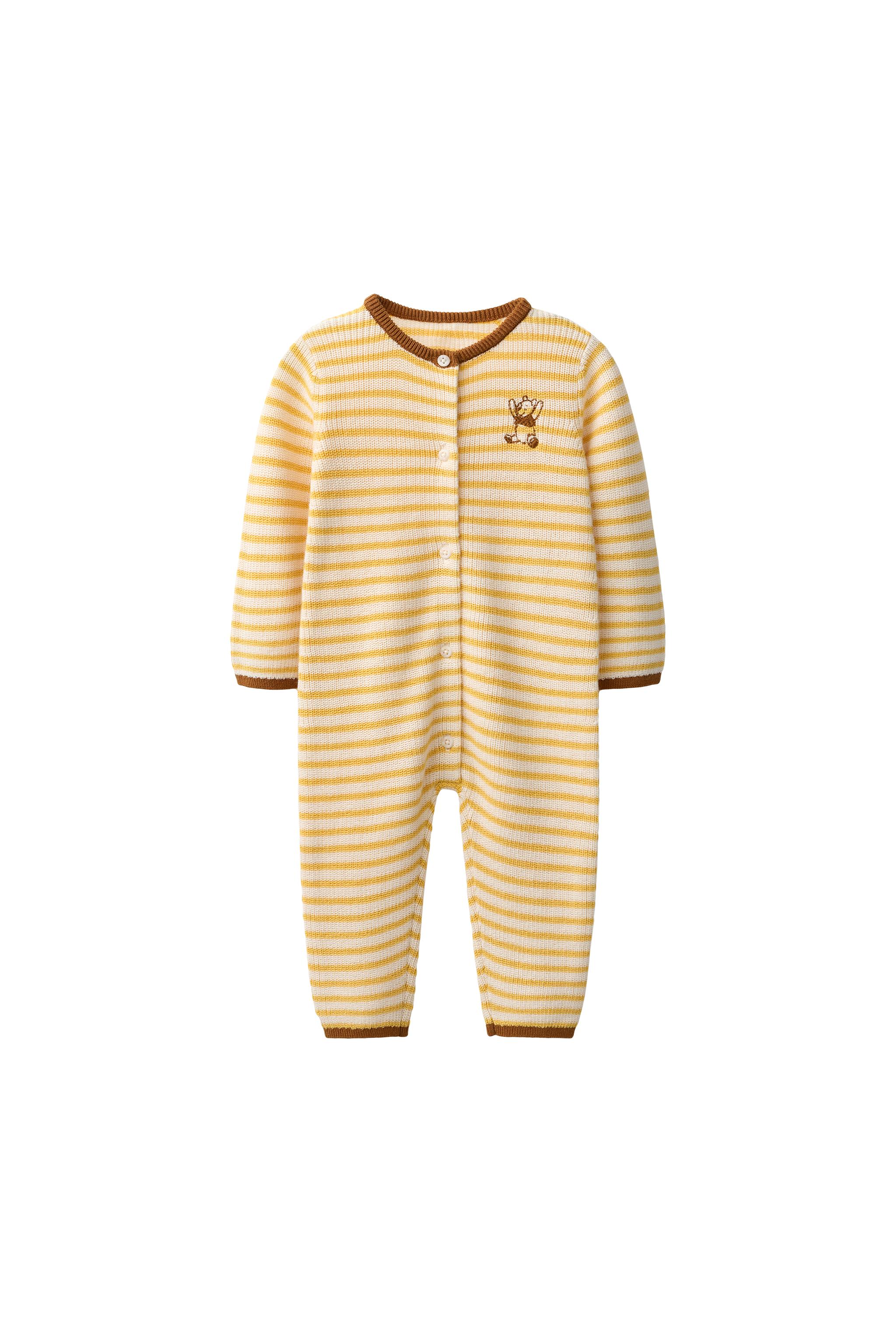 Комбинезон в полоску с вышивкой Винни-Пух © DISNEY — ZARA