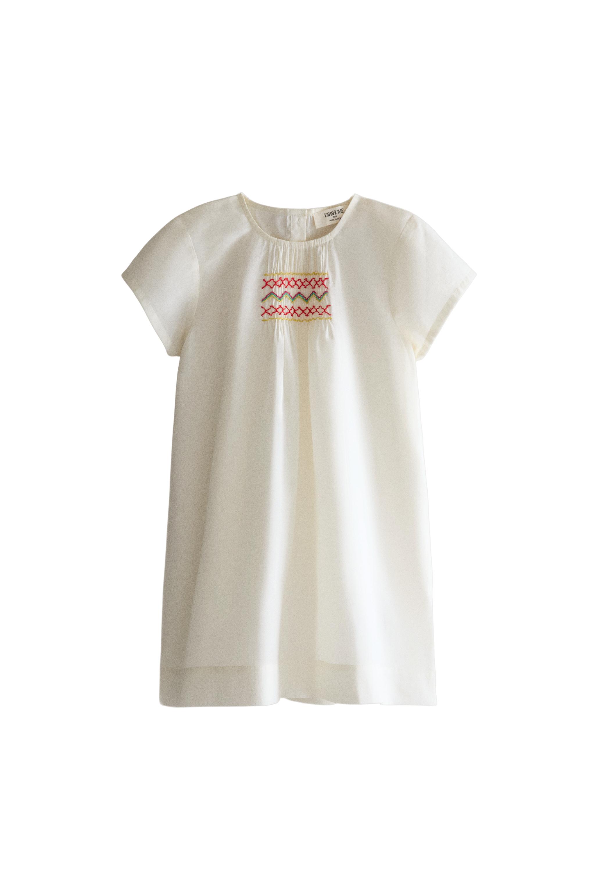 Детское платье со сборками — ZARA
