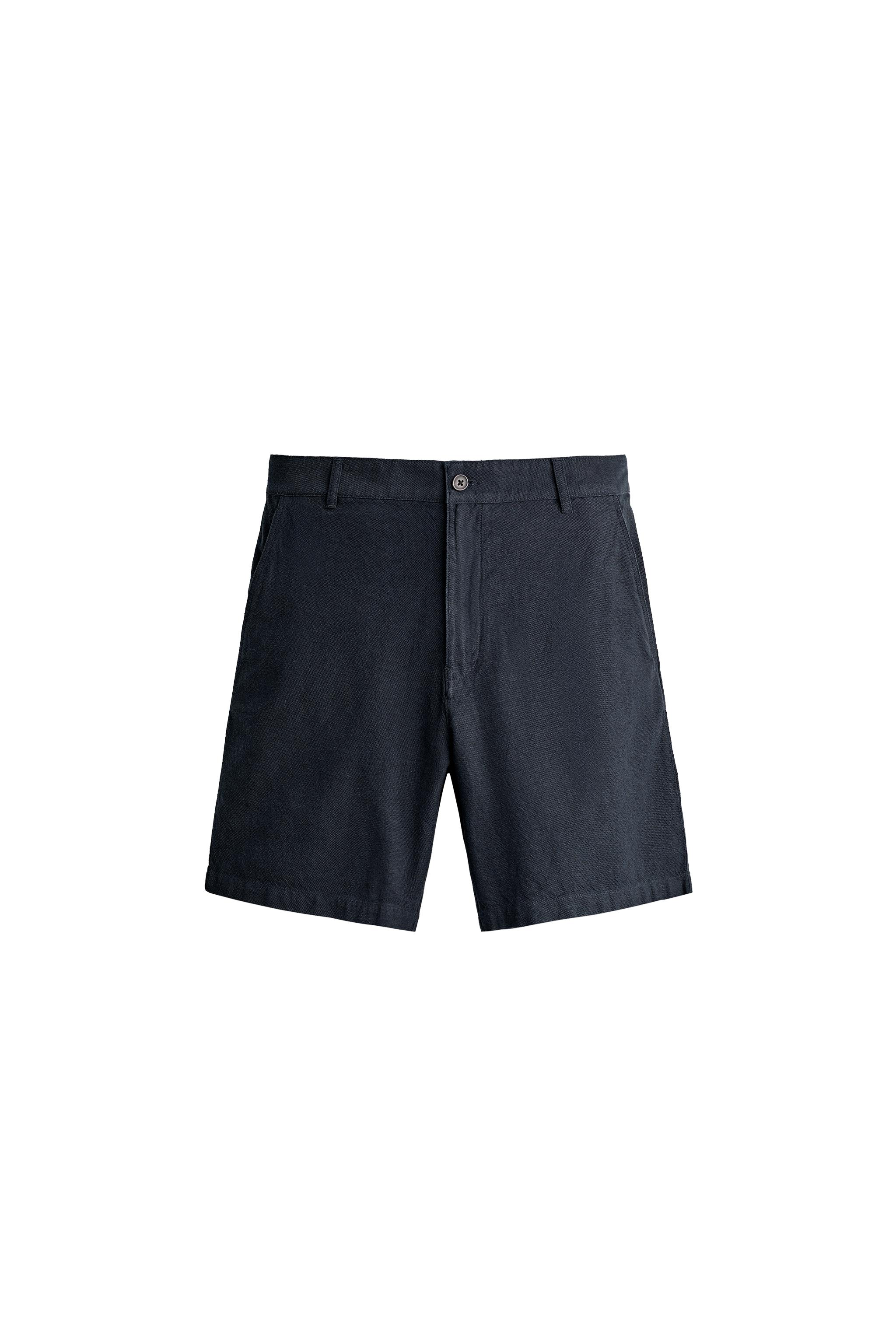 Фактурные бермуды классического кроя — ZARA