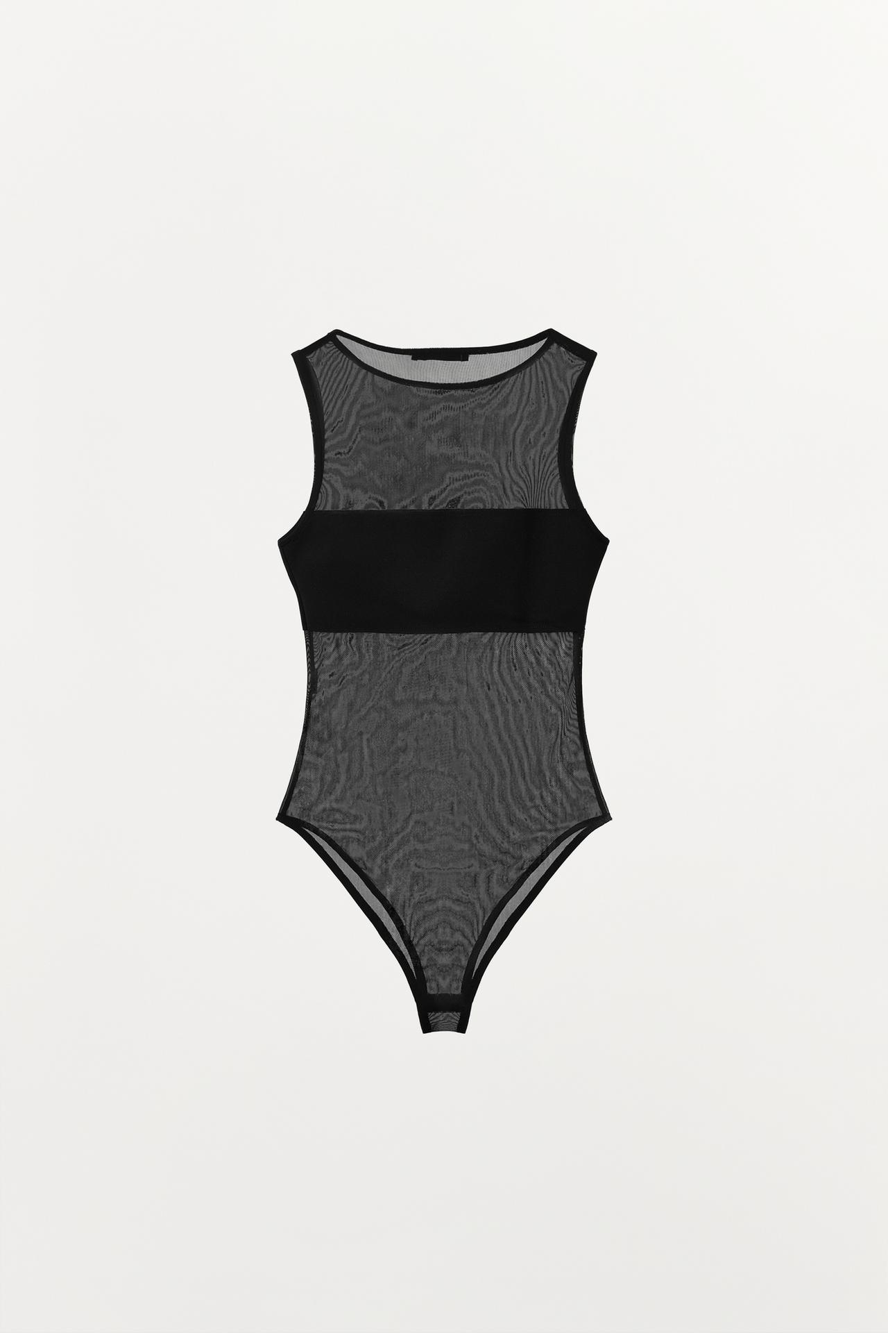 Боди COMBINED TULLE