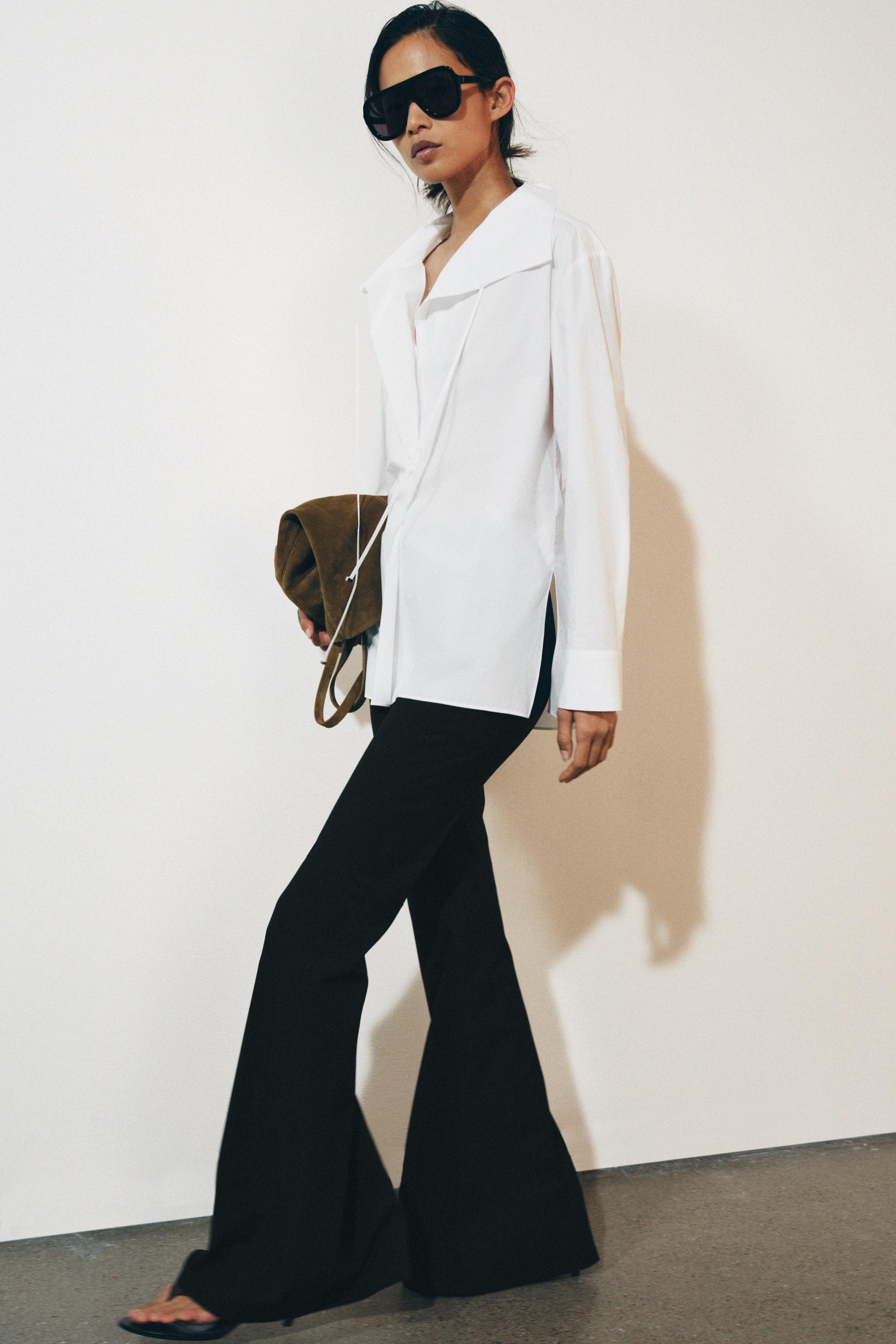 Рубашка оверсайз из коллекции ZW COLLECTION — ZARA