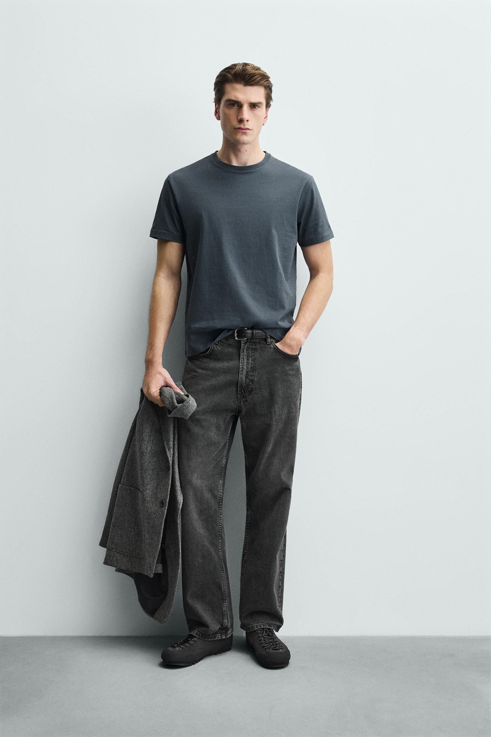 Базовая футболка средней плотности /02 — ZARA