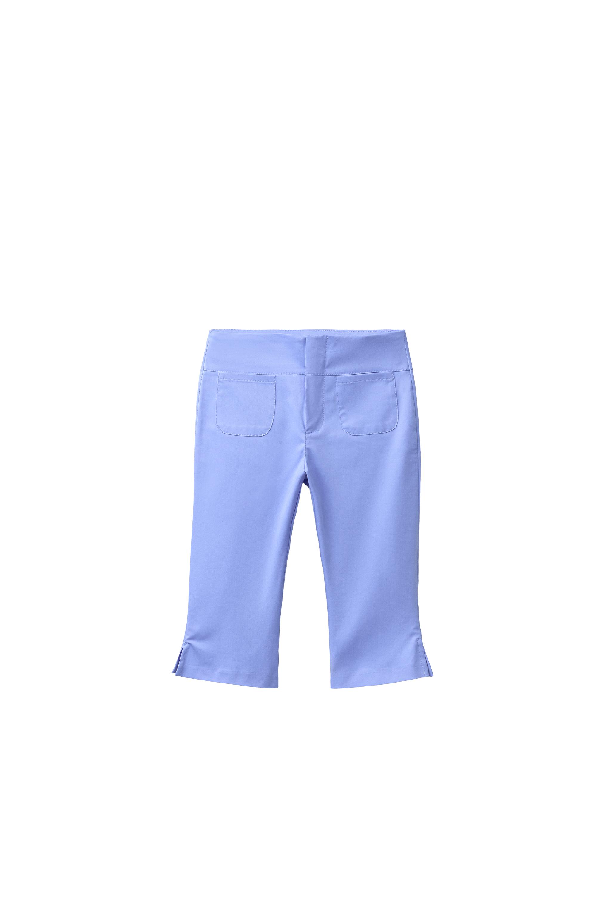 Брюки-капри с разрезами — ZARA