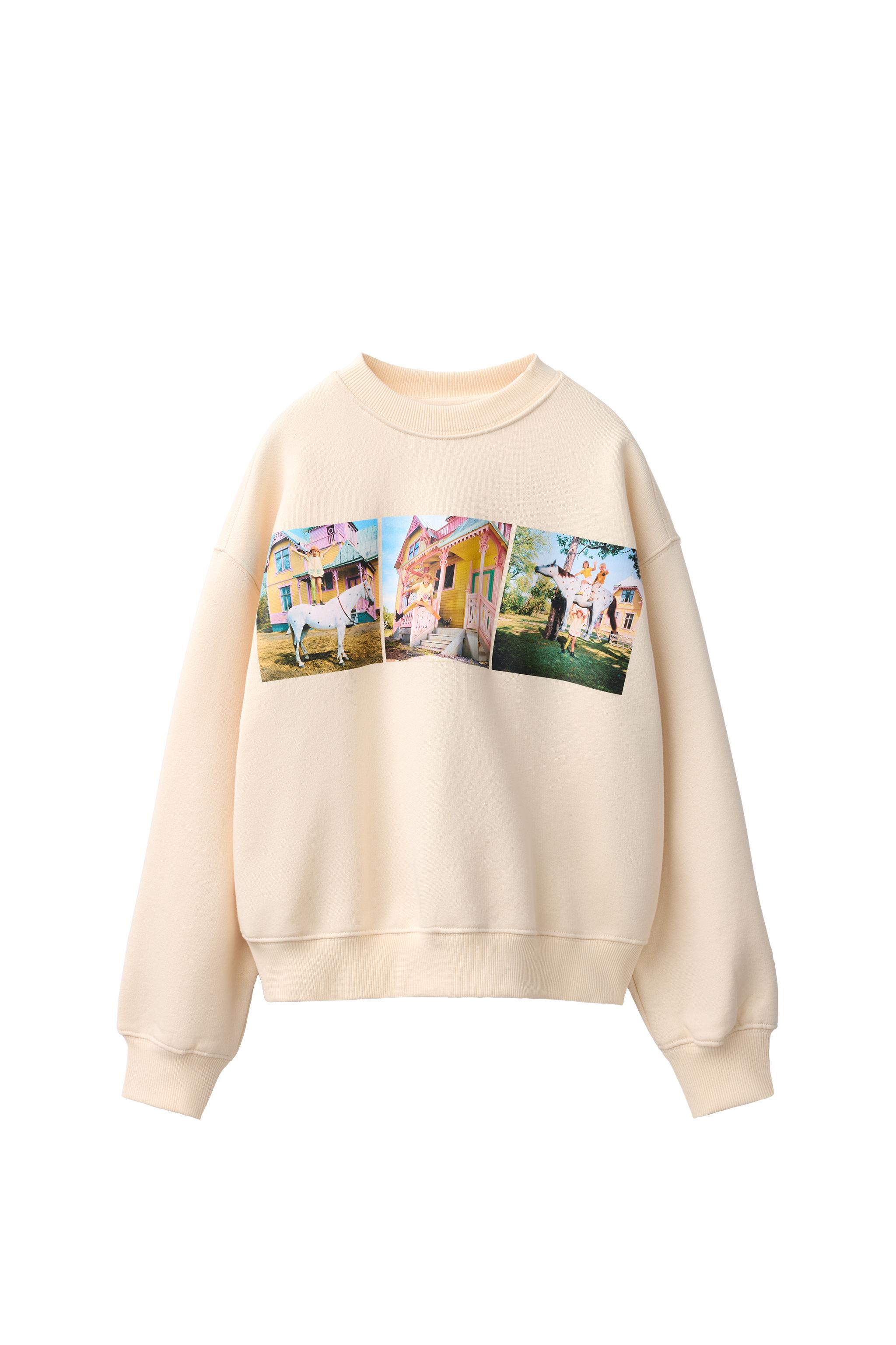 Свитшот PIPPI LONGSTOCKING © ASTRID LINDGREN COMPANY — ZARA