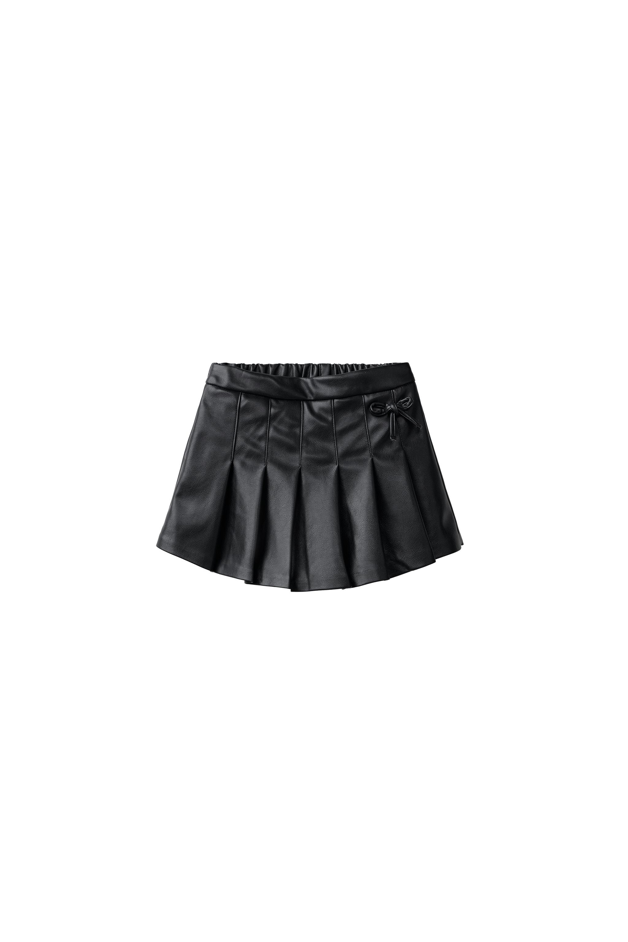 ЮБКА-ШОРТЫ ИЗ ИСКУССТВЕННОЙ КОЖИ — ZARA