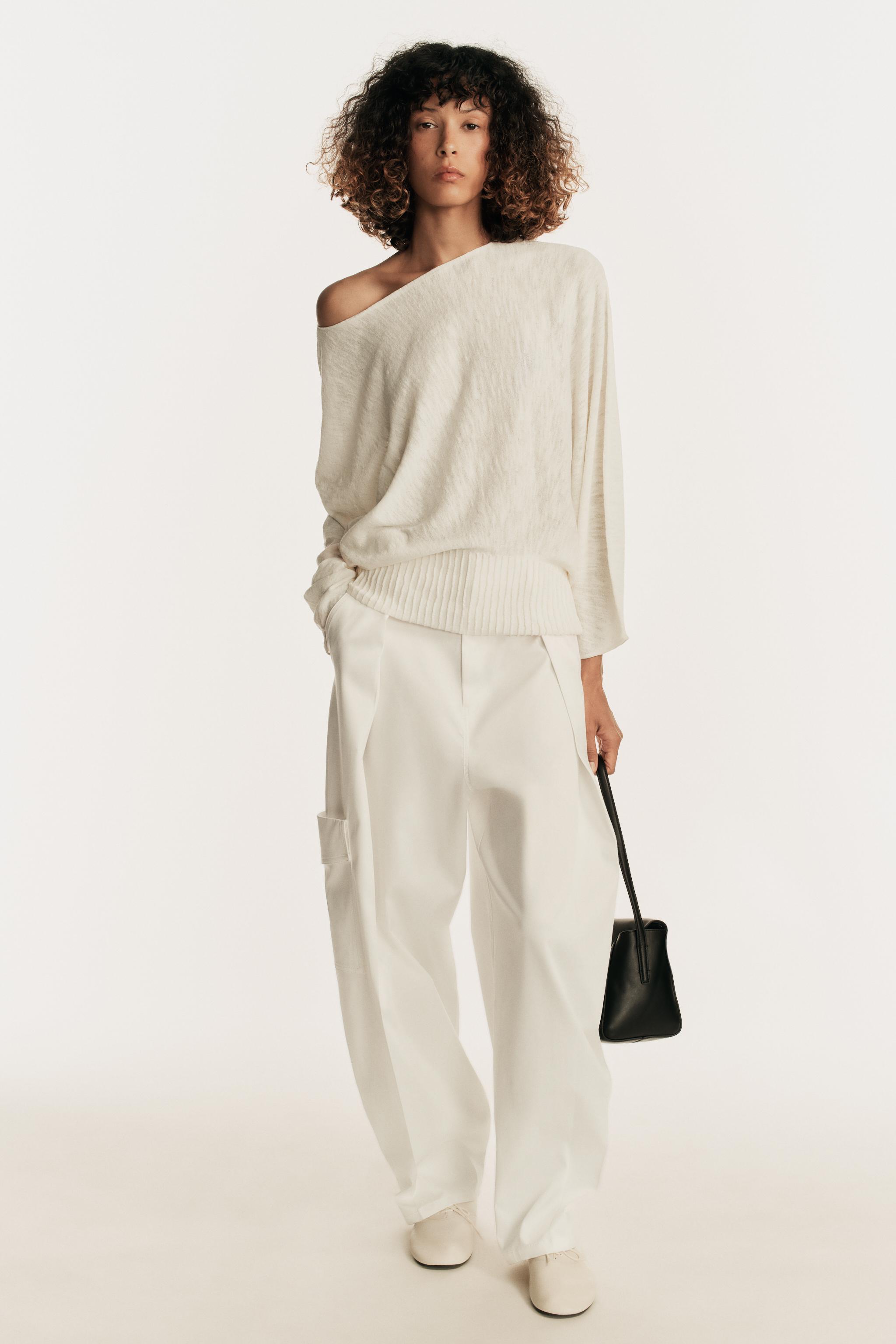 Джемпер с объёмными рукавами — ZARA