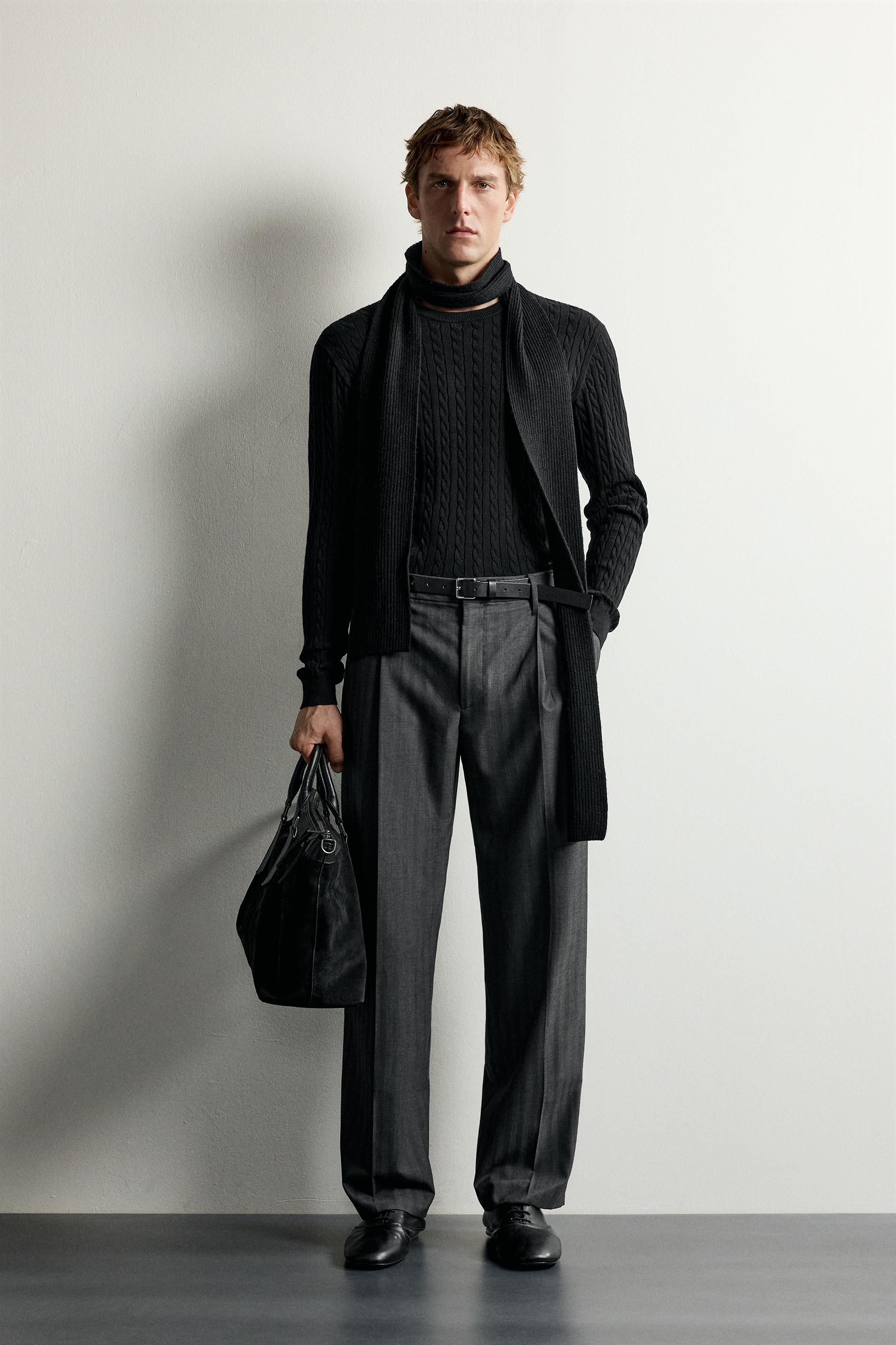 СВИТЕР «КОСЫ» ИЗ 100% ХЛОПКА — ZARA