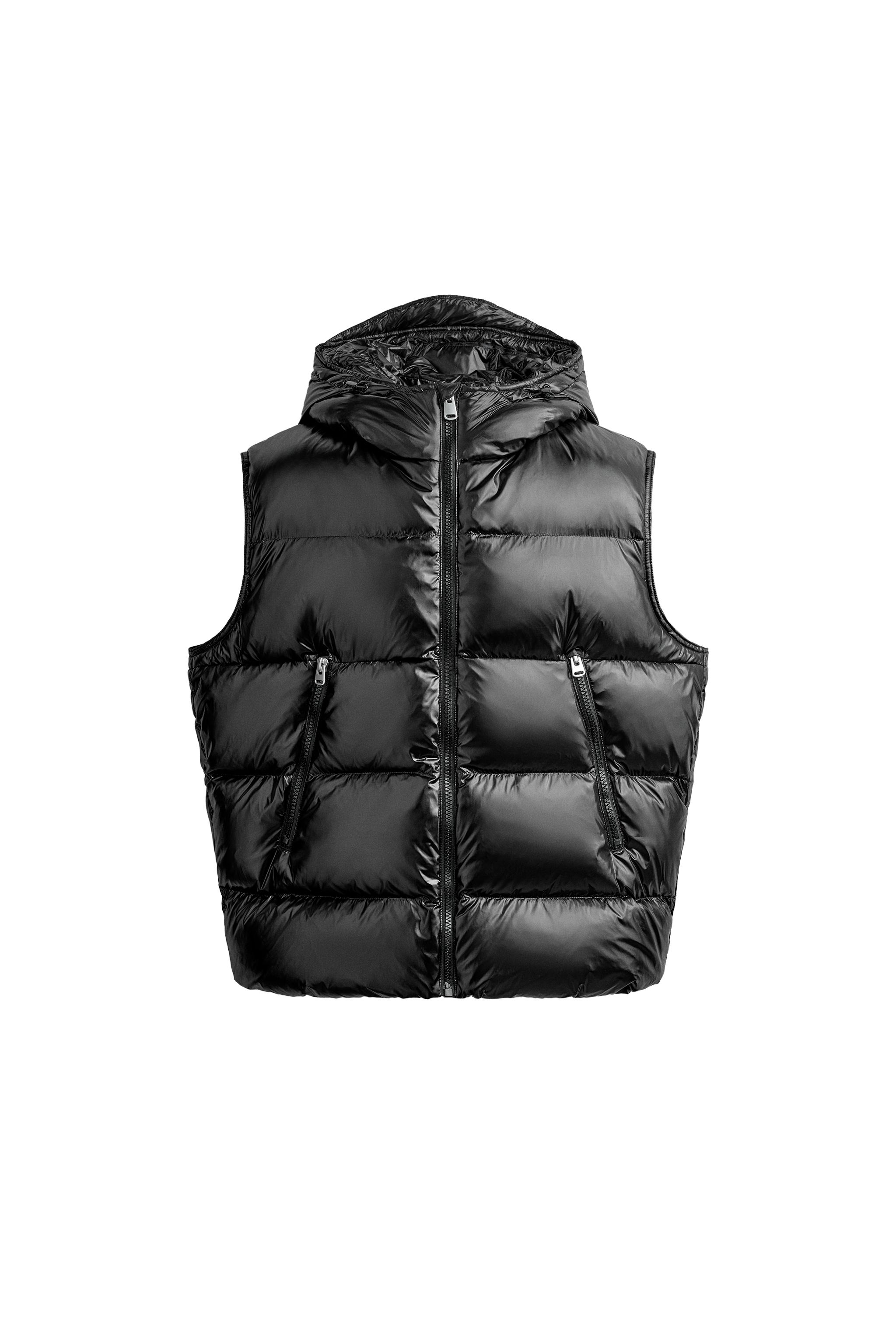 ЖИЛЕТ С ПУХОМ WATER REPELLENT — ZARA