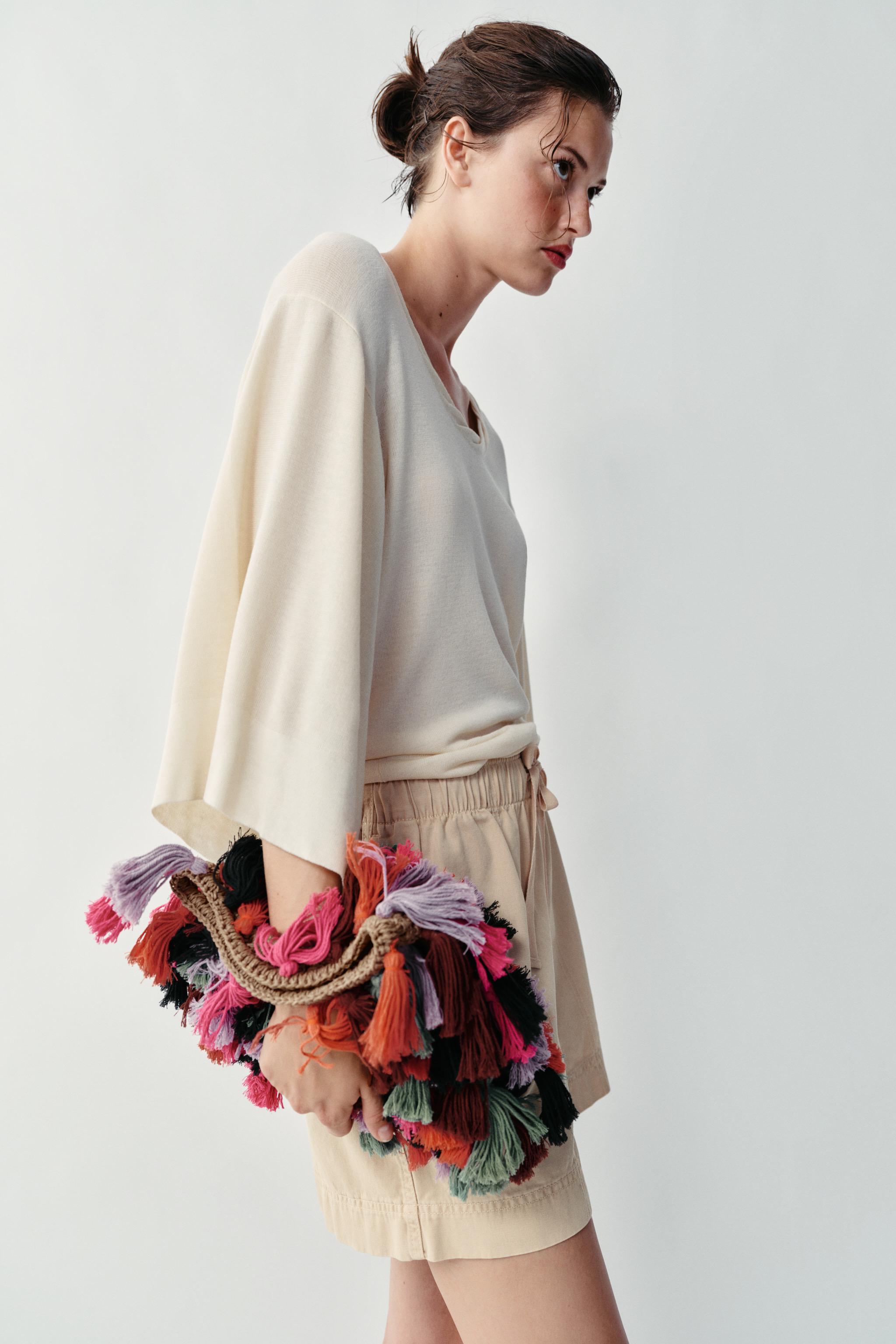 Сумка POM-POM COMBINATION — ZARA