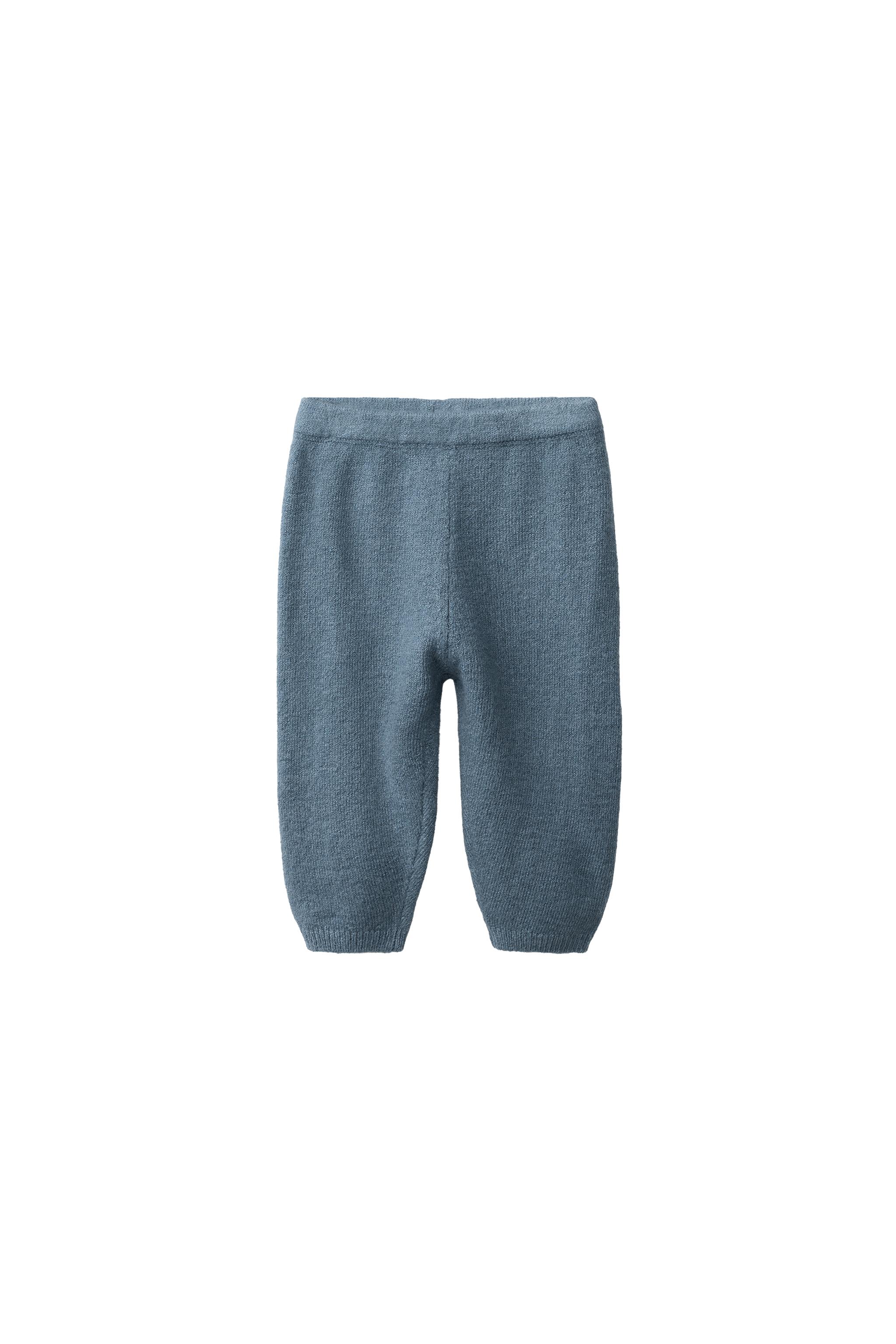 PLAIN KNIT TROUSERS — ZARA