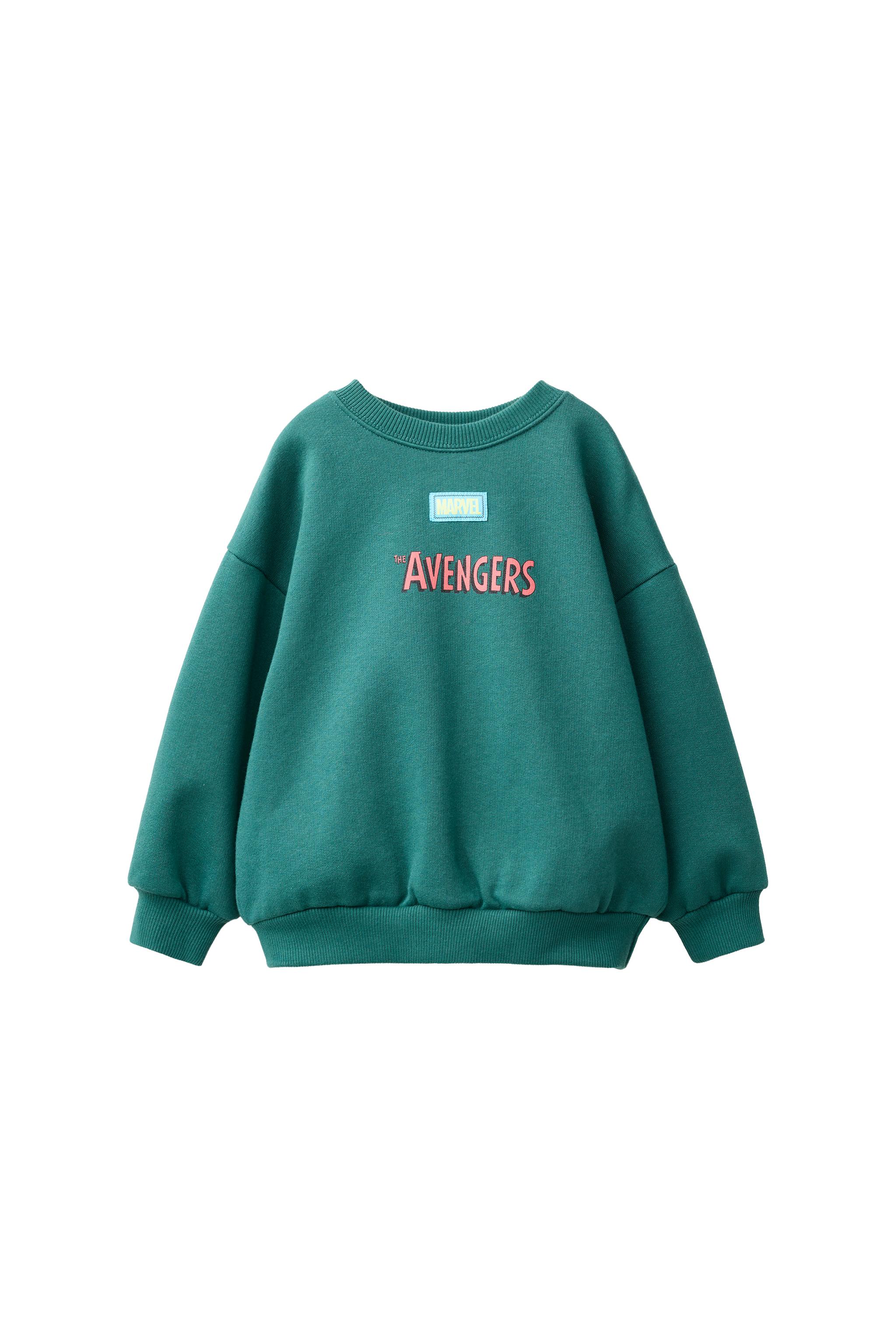 THE AVENGERS © PRINT SWEATSHIRT — ZARA