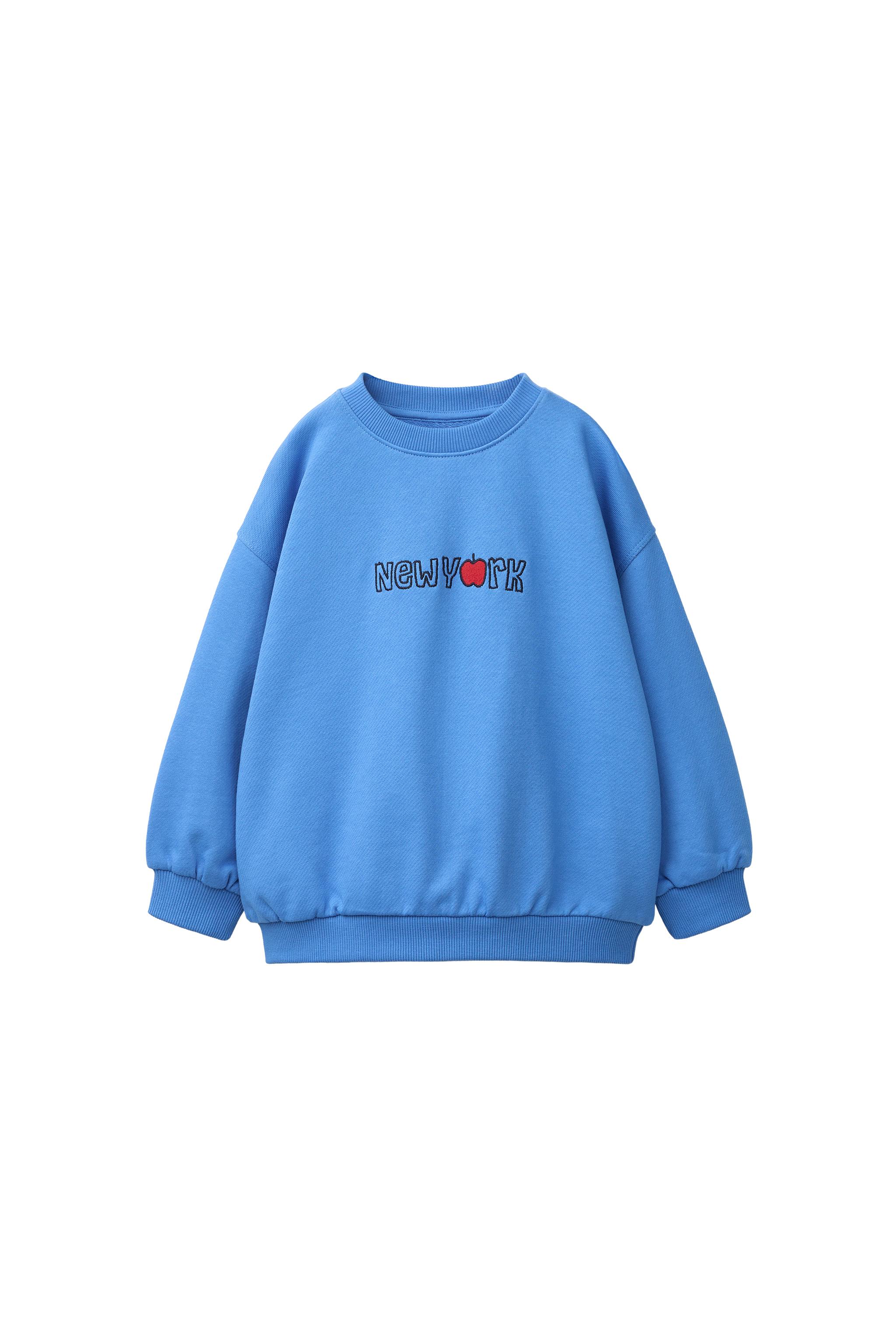 ТОЛСТОВКА С ВЫШИТОЙ НАДПИСЬЮ — ZARA