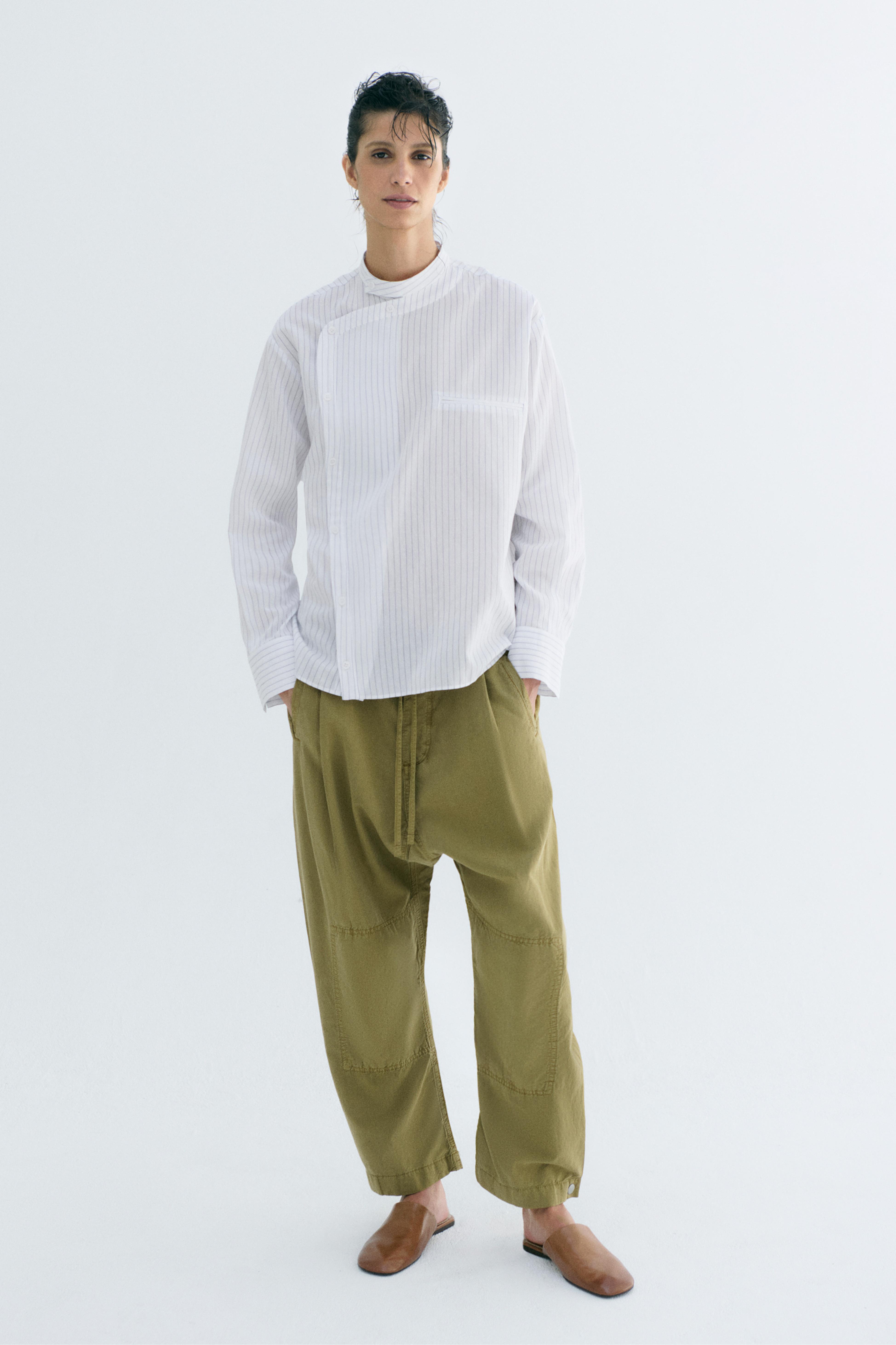 Брюки-джоггеры ZW COLLECTION — ZARA