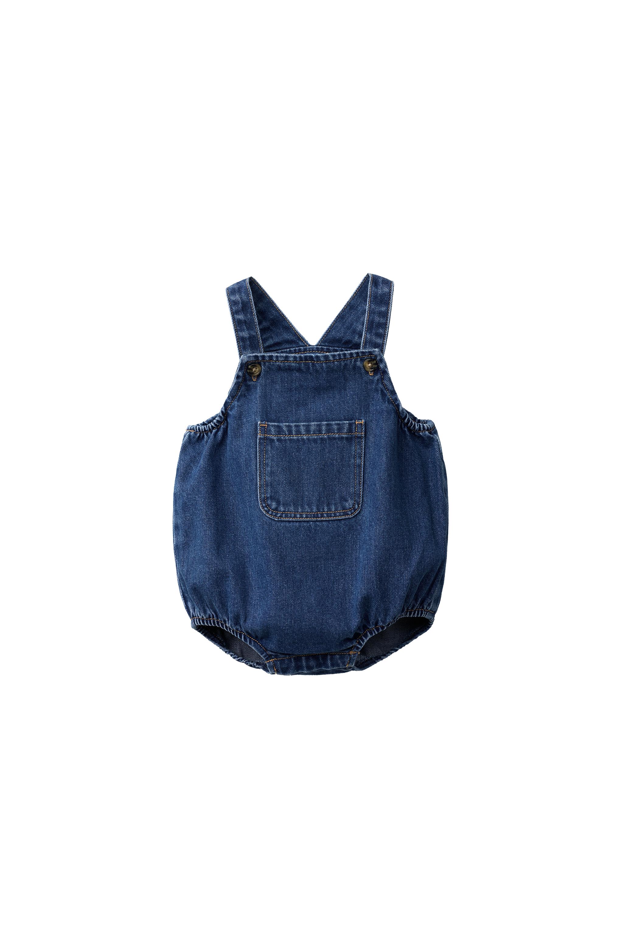 Ромпер из денима — ZARA