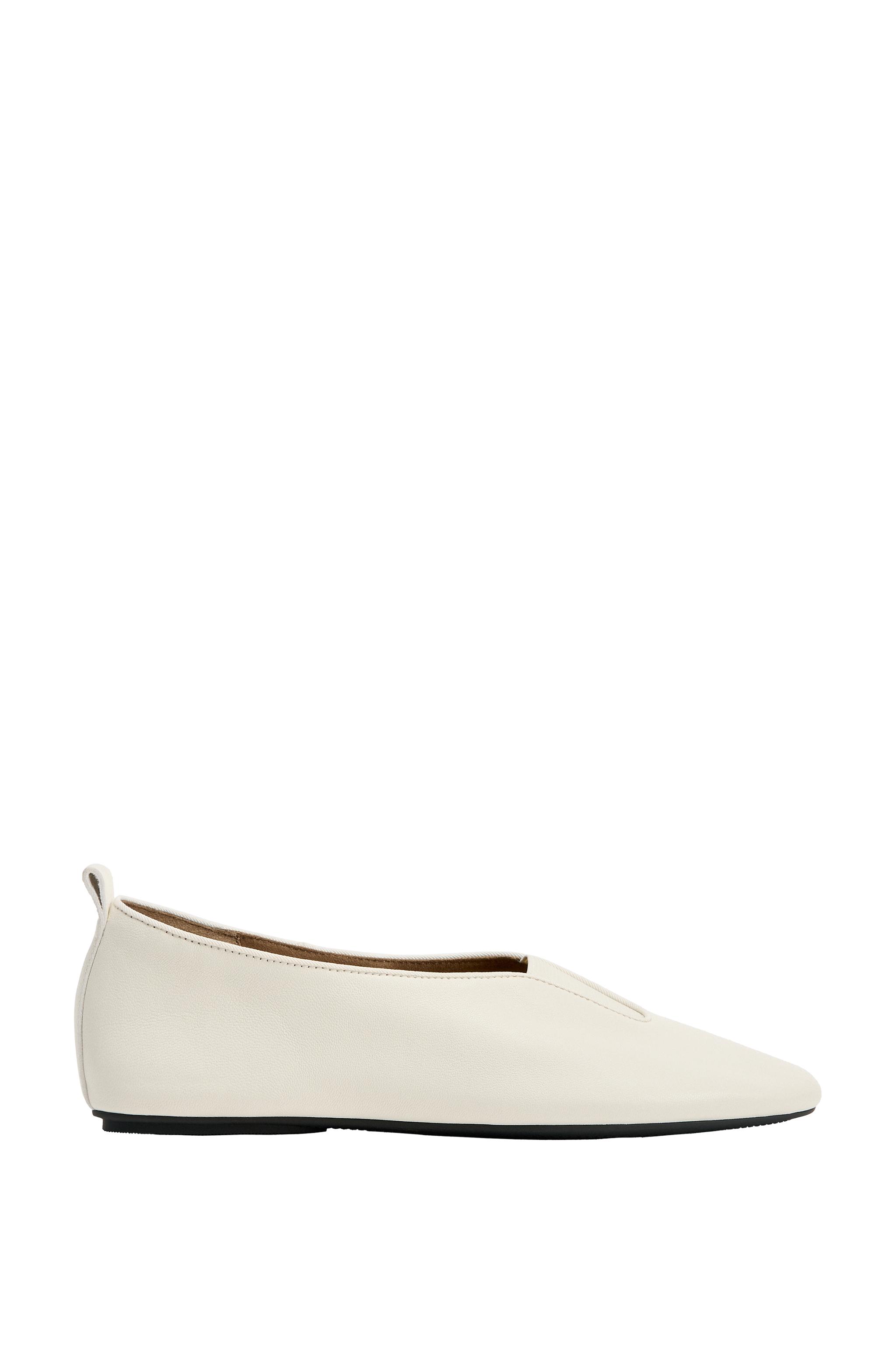 ТУФЛИ ИЗ МЯГКОЙ КОЖИ НА ПЛОСКОЙ ПОДОШВЕ — ZARA