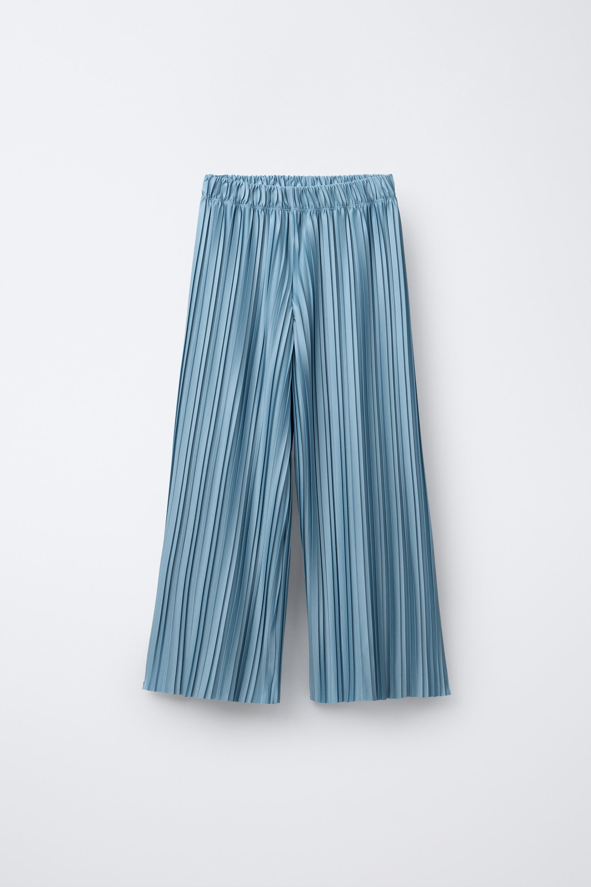 Брюки в складку — ZARA