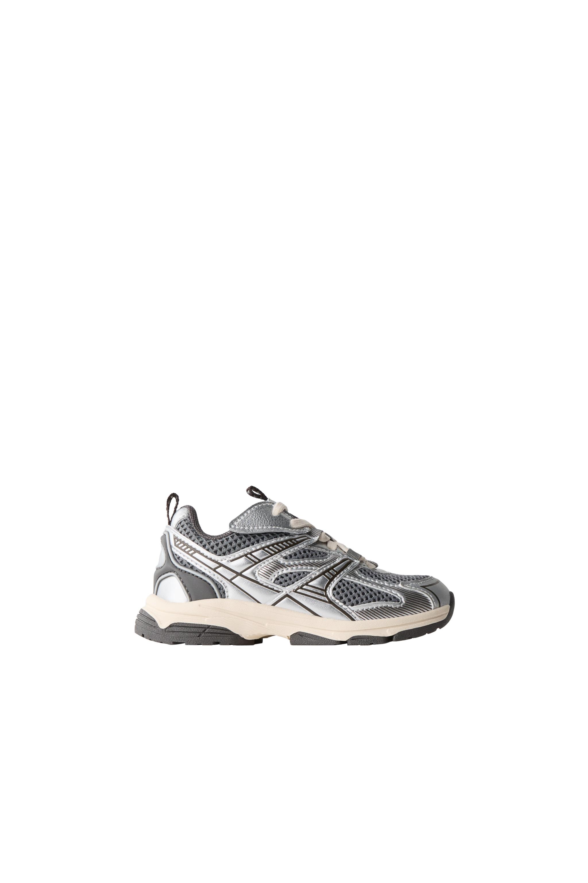 METALLIC TRAINERS — ZARA