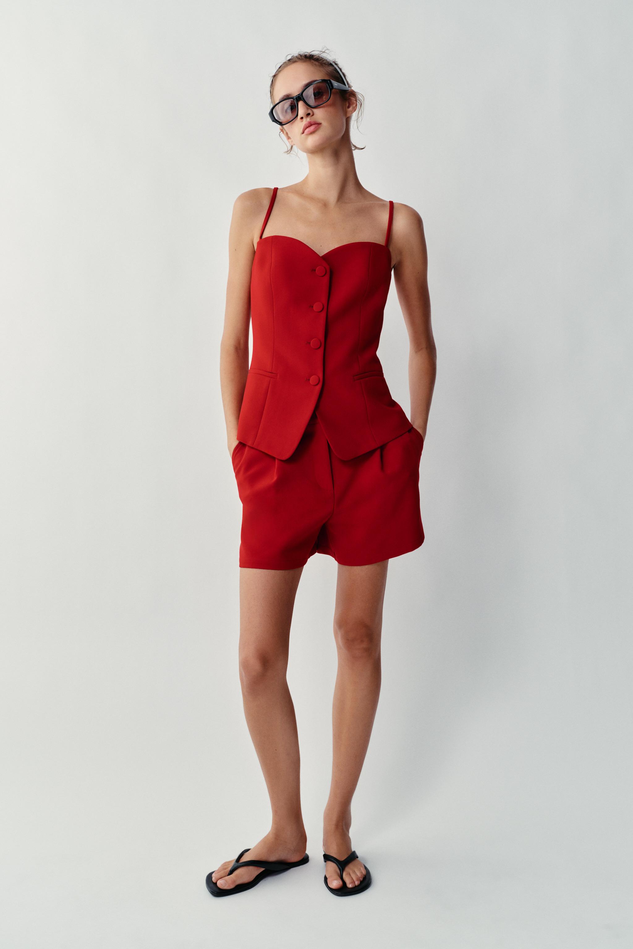Бермуды классического кроя — ZARA