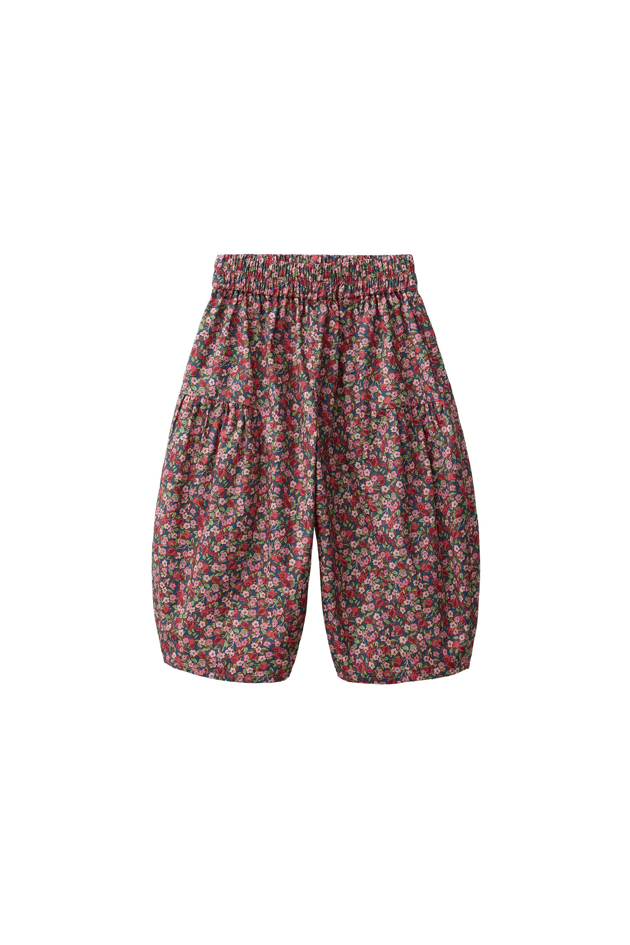 Брюки-шаровары с цветочным принтом из ткани Liberty — ZARA