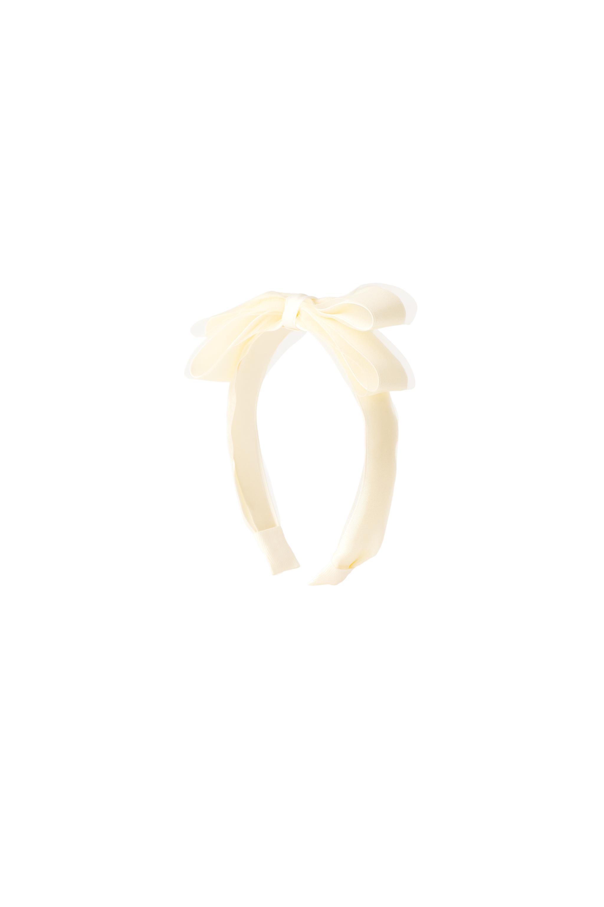 ОБОДОК С БАНТОМ ИЗ ОРГАНЗЫ — ZARA
