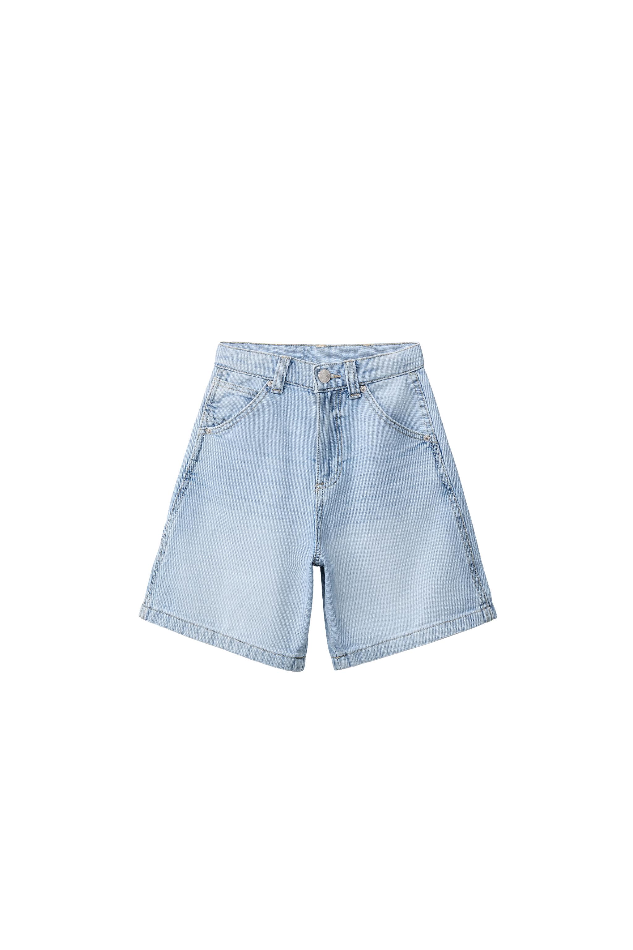 Бермуды в стиле карго с этикеткой — ZARA