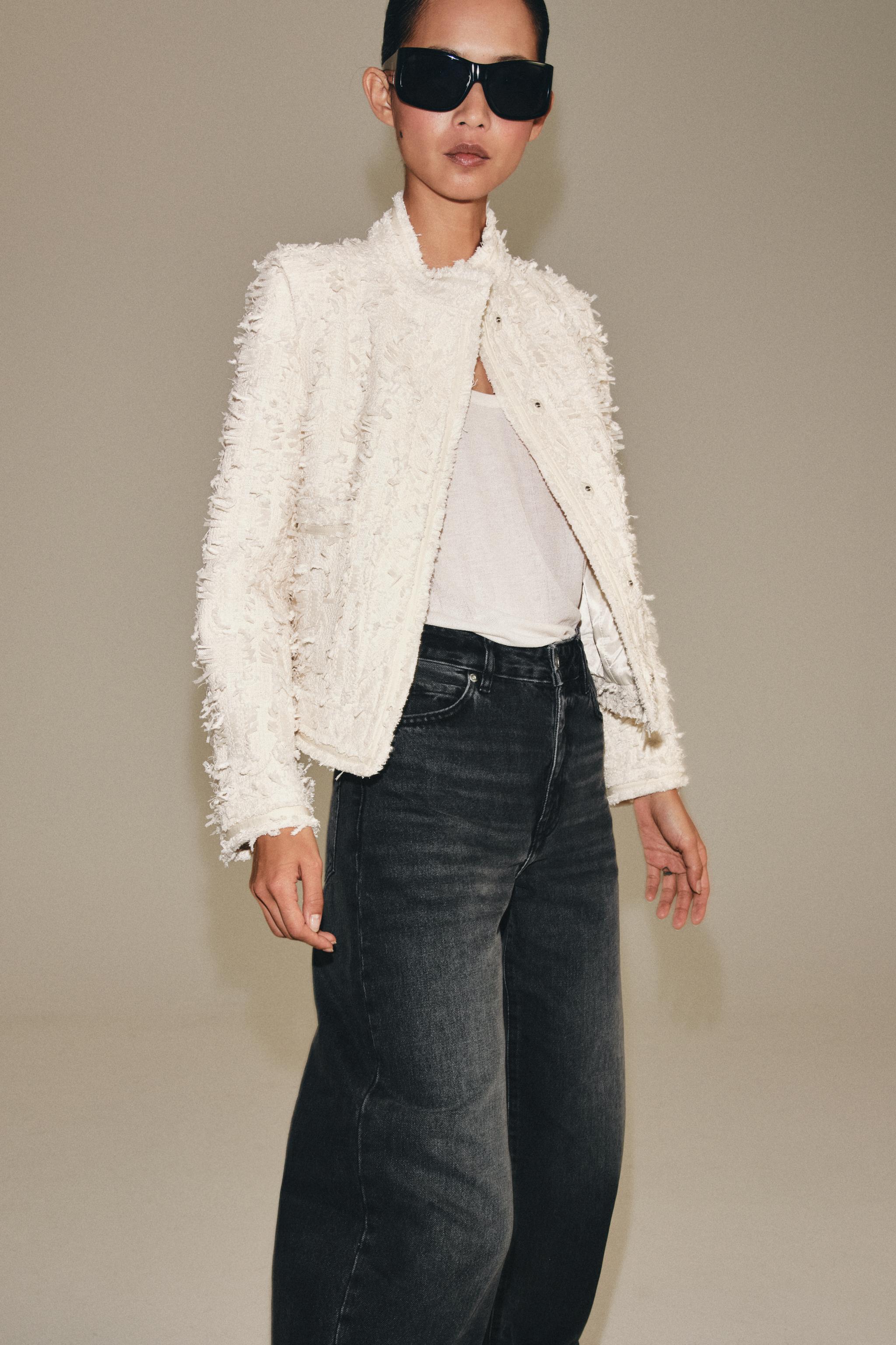 КУРТКА С ВОРОТНИКОМ-СТОЙКОЙ — ZW COLLECTION — ZARA