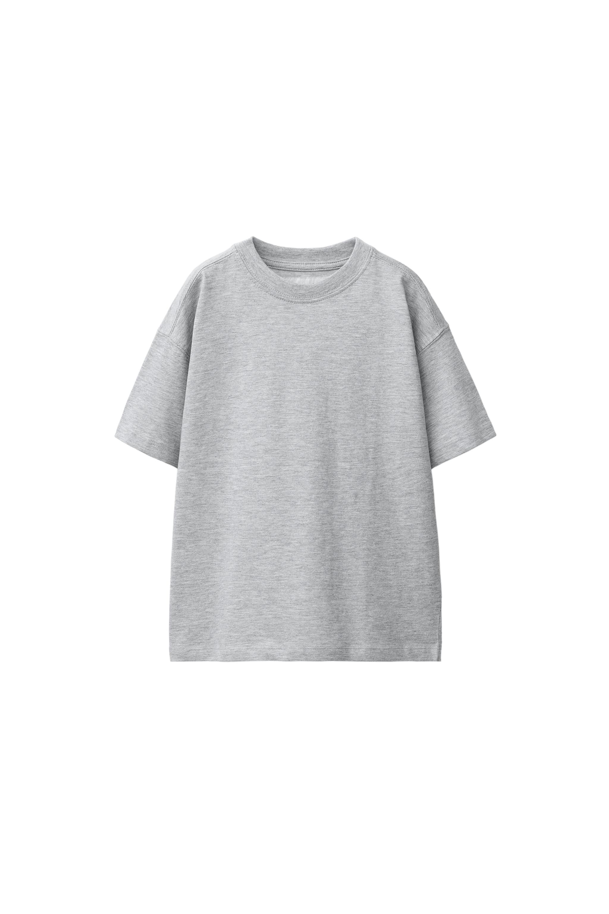 Футболка однотонная — ZARA