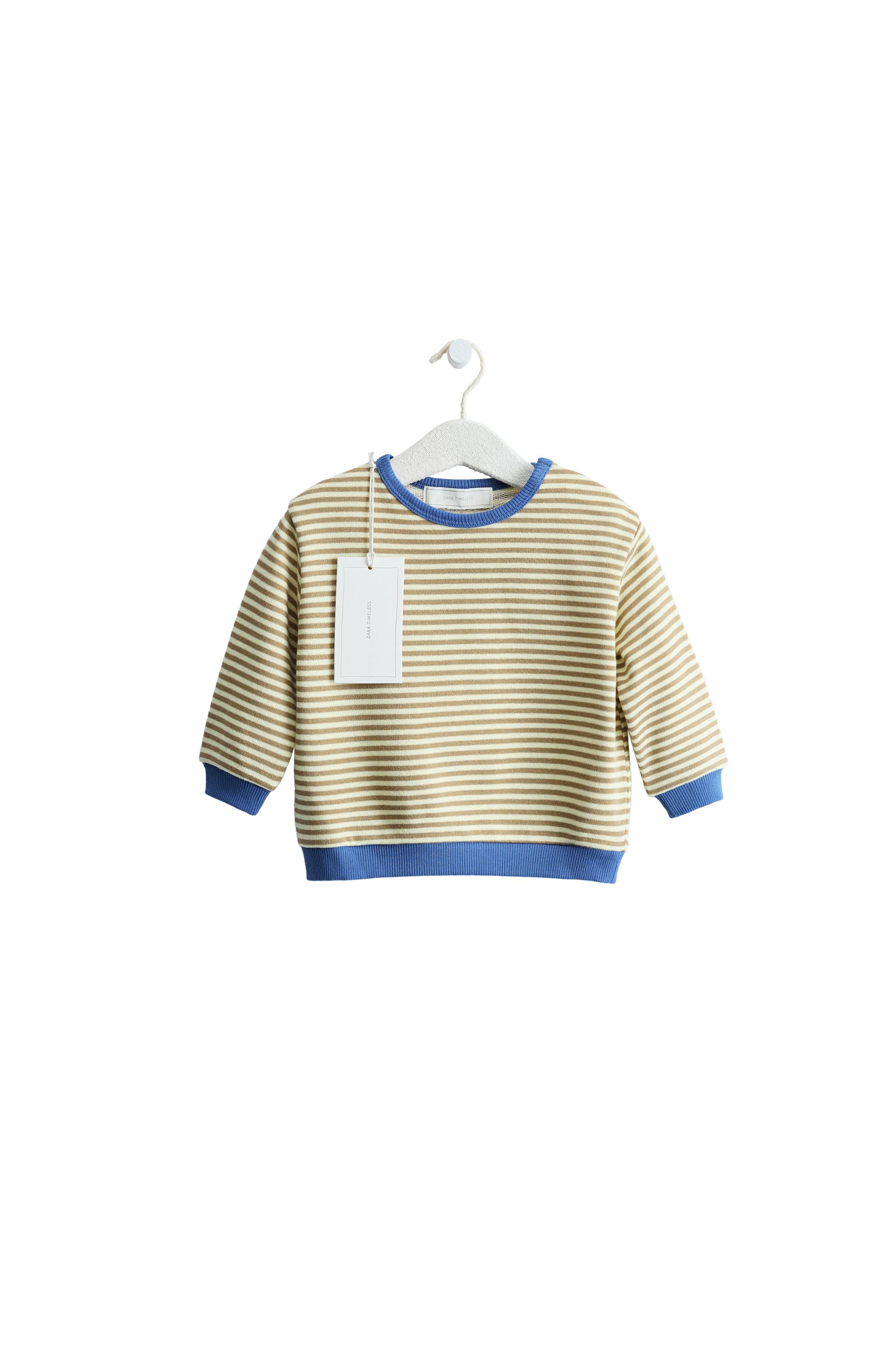 ZARA TIMELESS — ТОЛСТОВКА В ПОЛОСКУ — ZARA