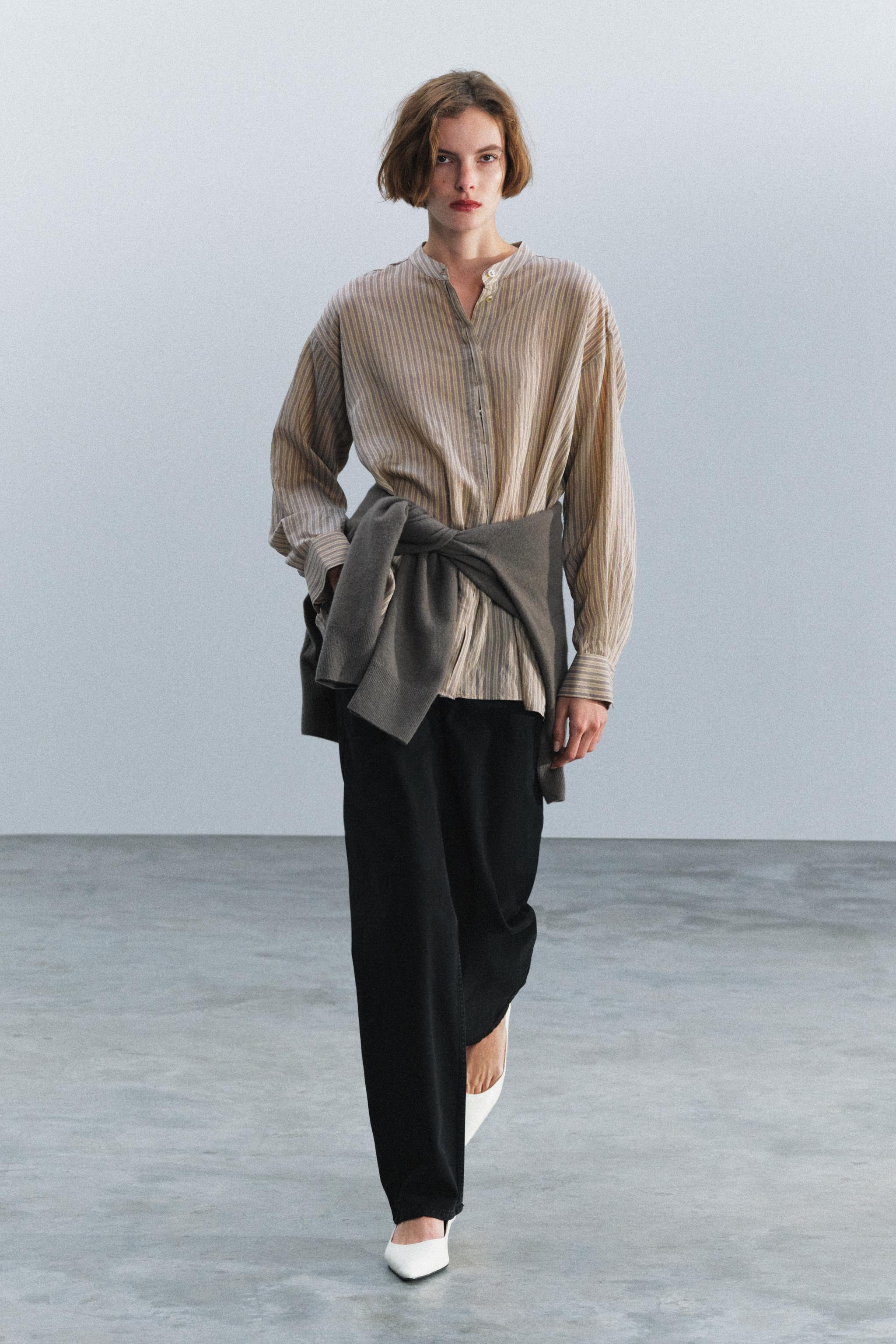 ZW COLLECTION STRIPED SHIRT — ZARA