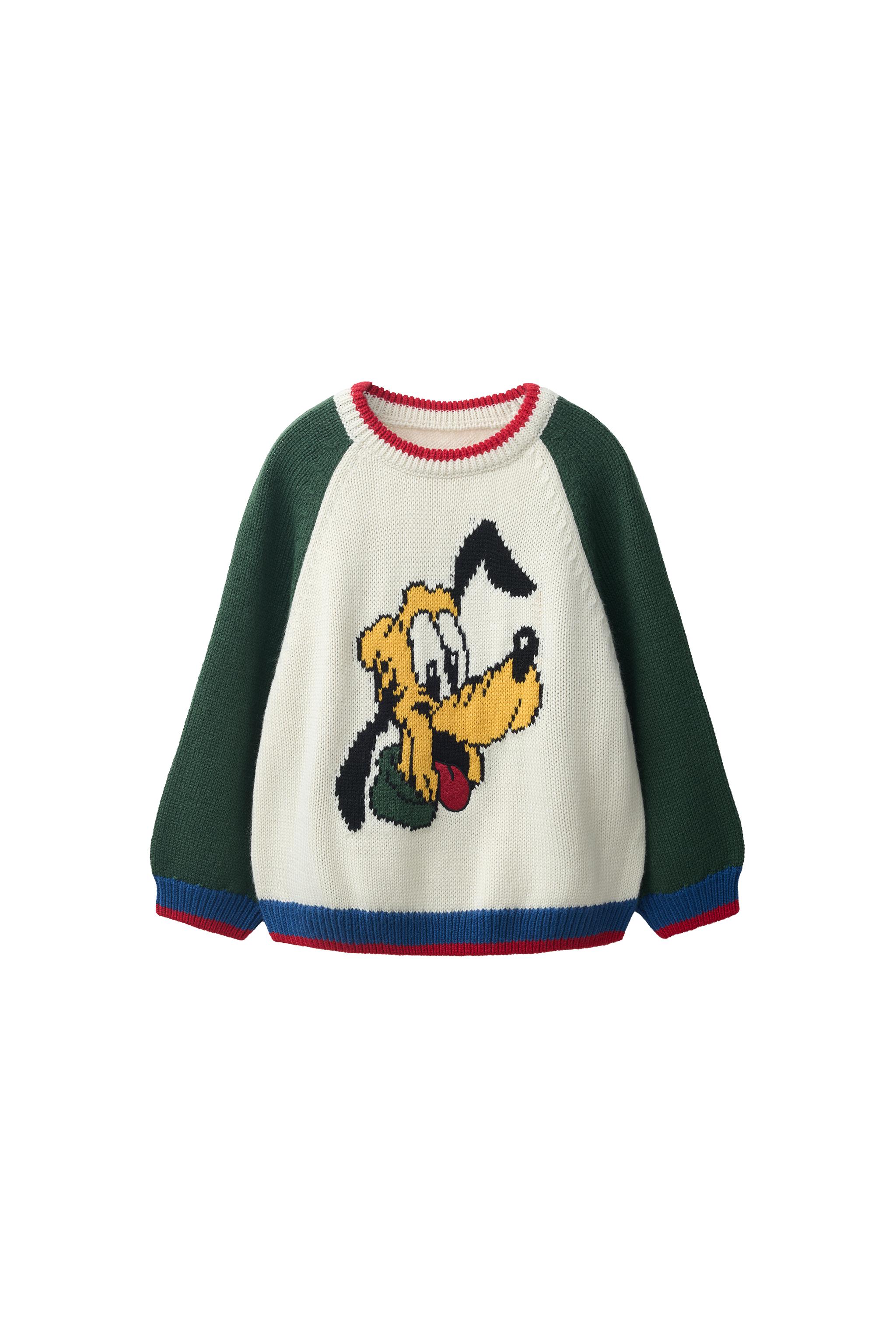 ДЖЕМПЕР С ВЫШИВКОЙ PLUTO И MICKEY MOUSE © DISNEY — ZARA
