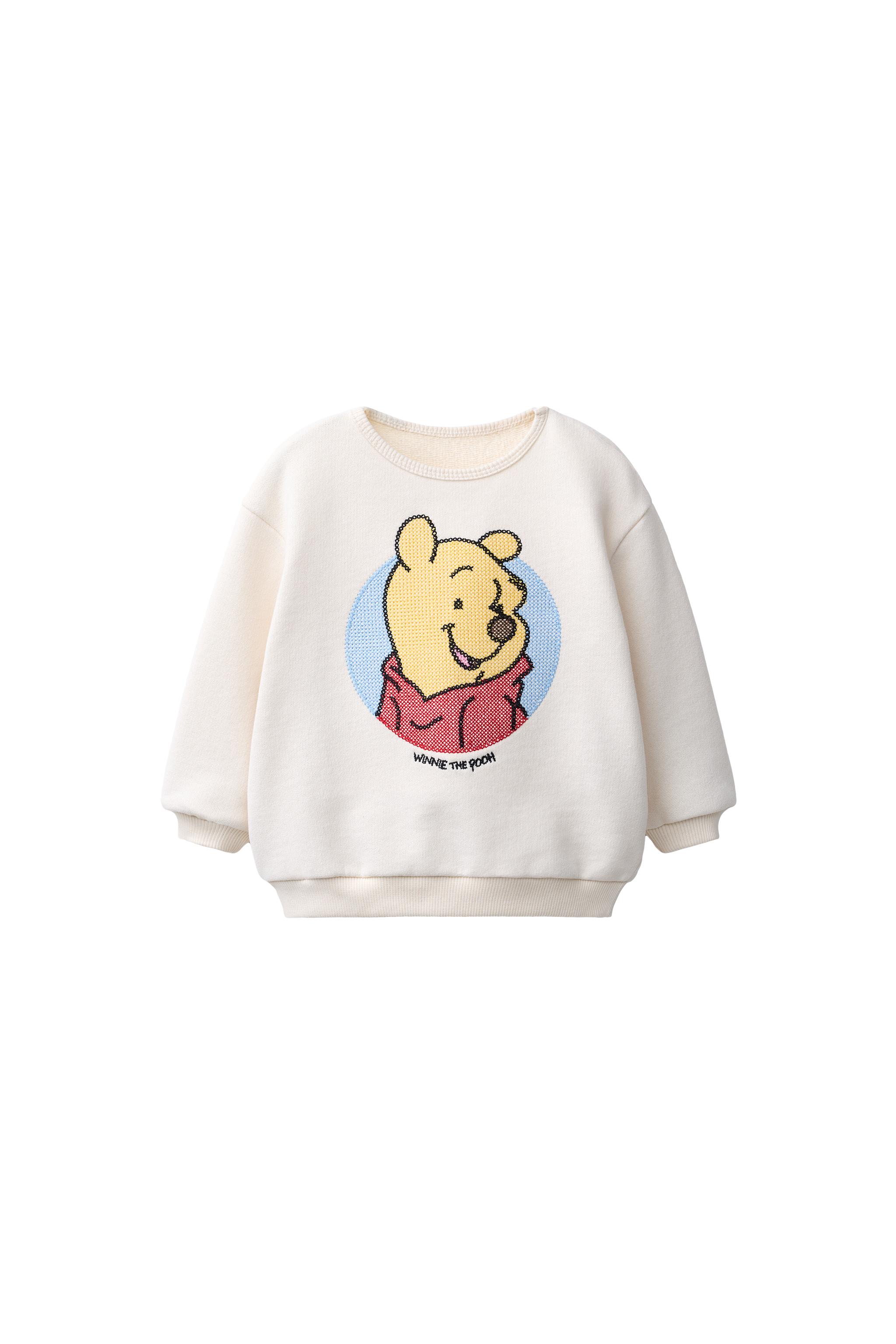 Свитшот с вышитым Винни-Пухом © DISNEY — ZARA