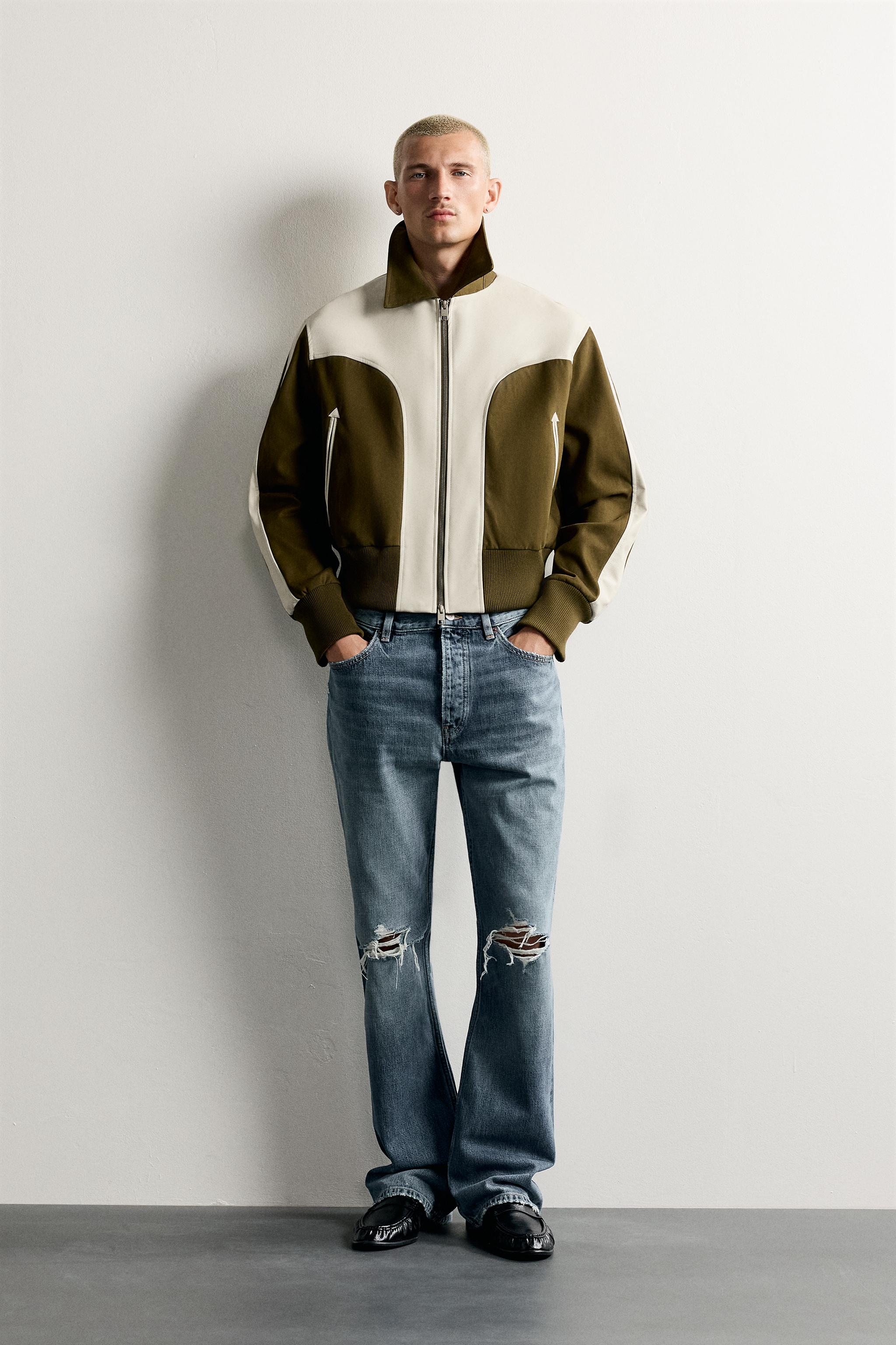 КУРТКА ИЗ ИСКУССТВЕННОЙ КОЖИ — ZARA