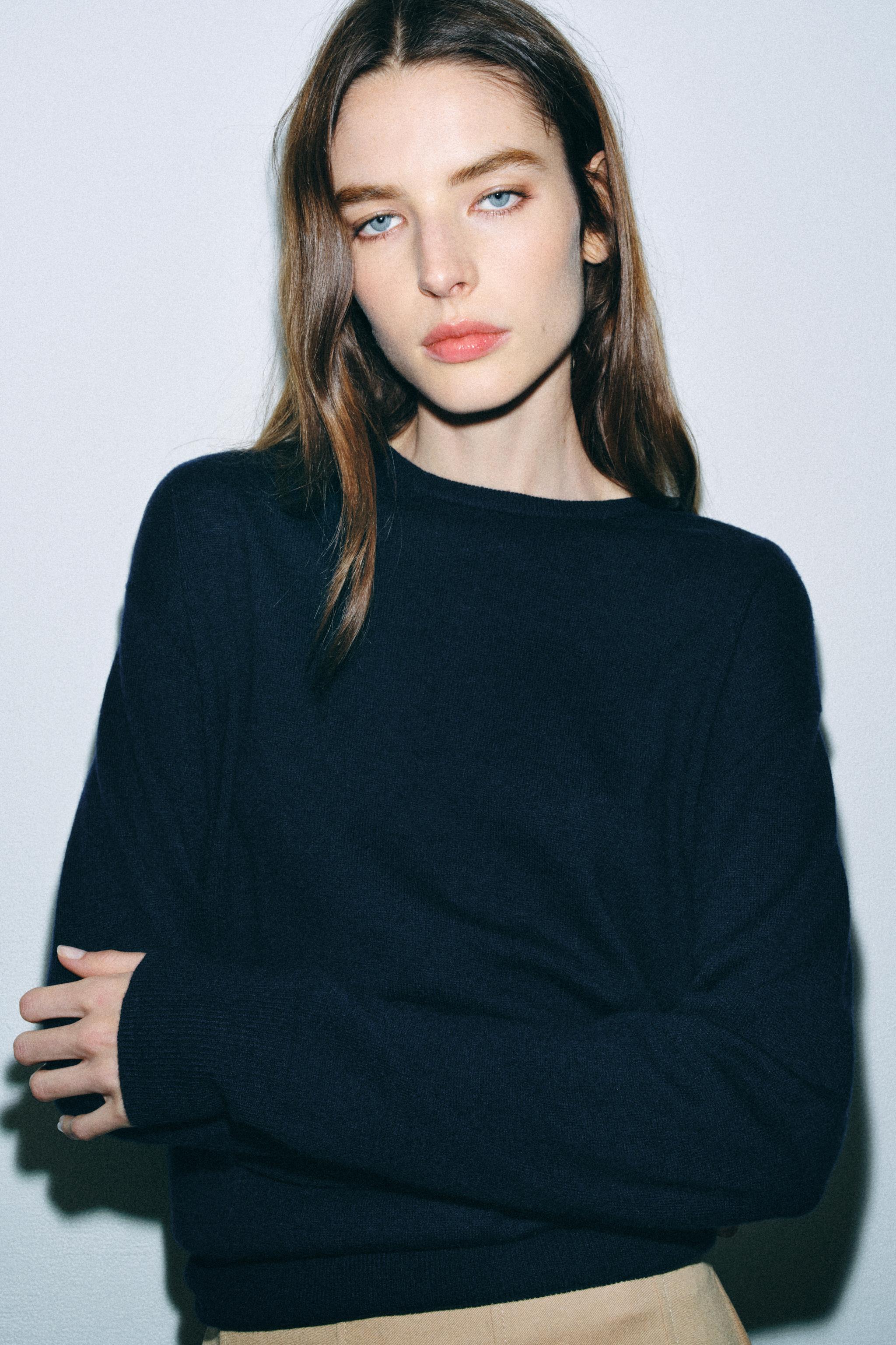 Джемпер из 100% мягкой шерсти — ZARA