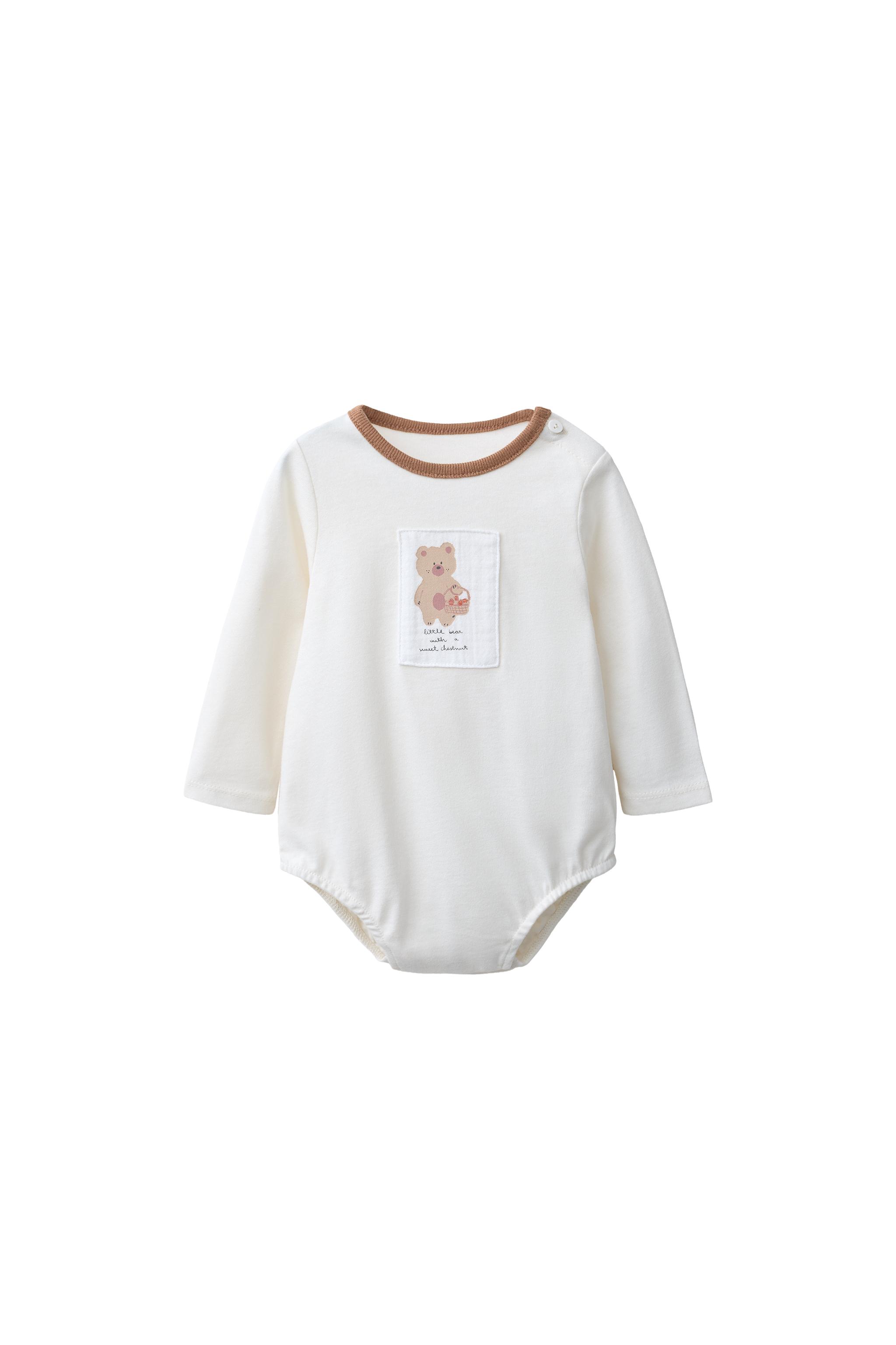 Боди с нашивкой в виде медведя — ZARA