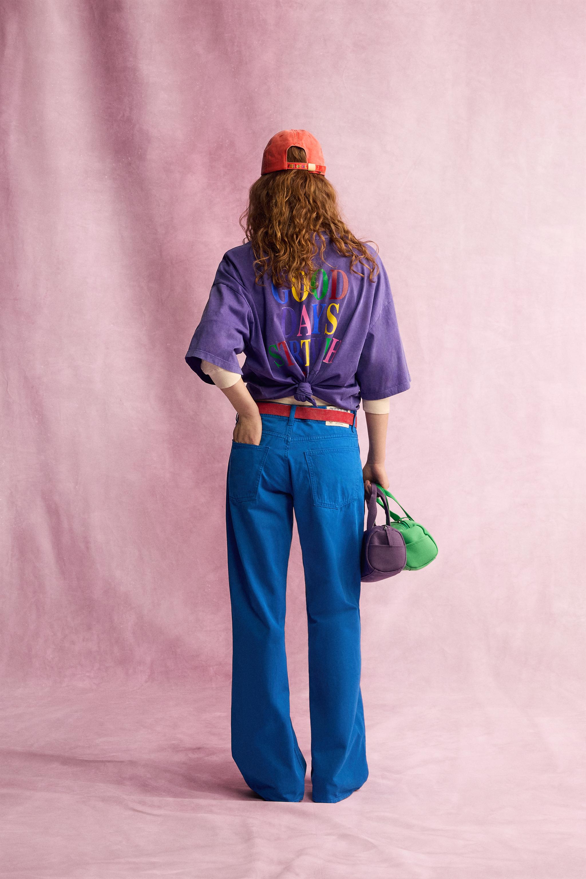 Футболка Fruit of the Loom™ с эффектом постиранности — ZARA